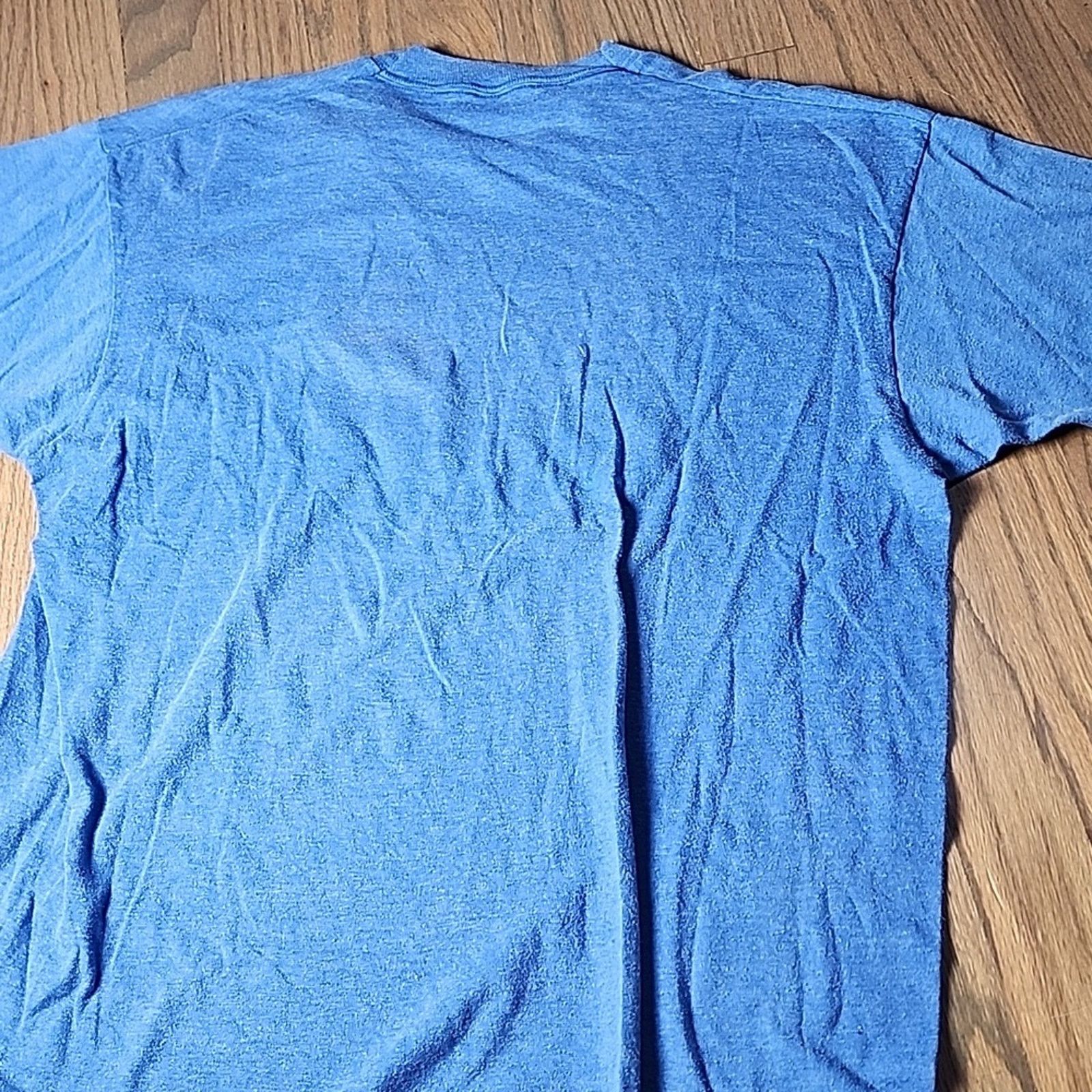 Disaeran Vintage Single Stitch Screen Stars Blue Preschool Tee Size M / US 6-8 / IT 42-44 - 4 Thumbnail