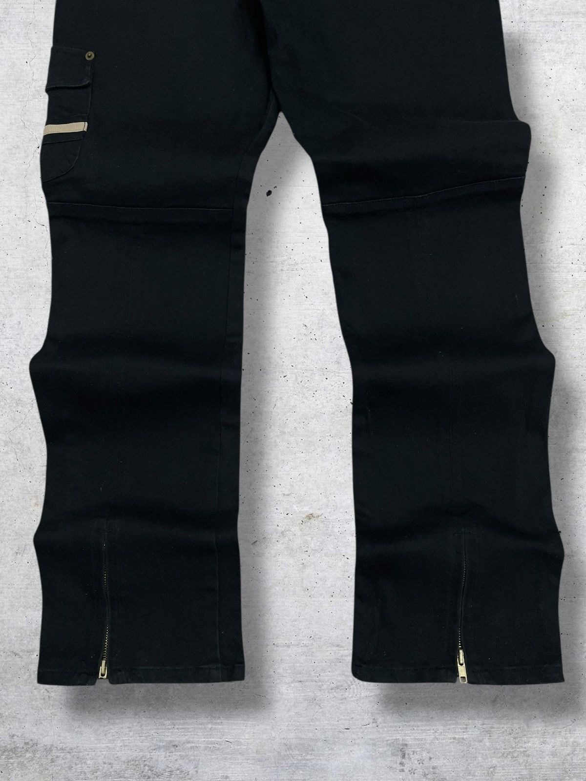 Japanese Brand VINTAGE AMRANTINE 1990S JAPAN DESIGNER CARGO PUNK GOA PANT Size US 32 / EU 48 - 12 Thumbnail