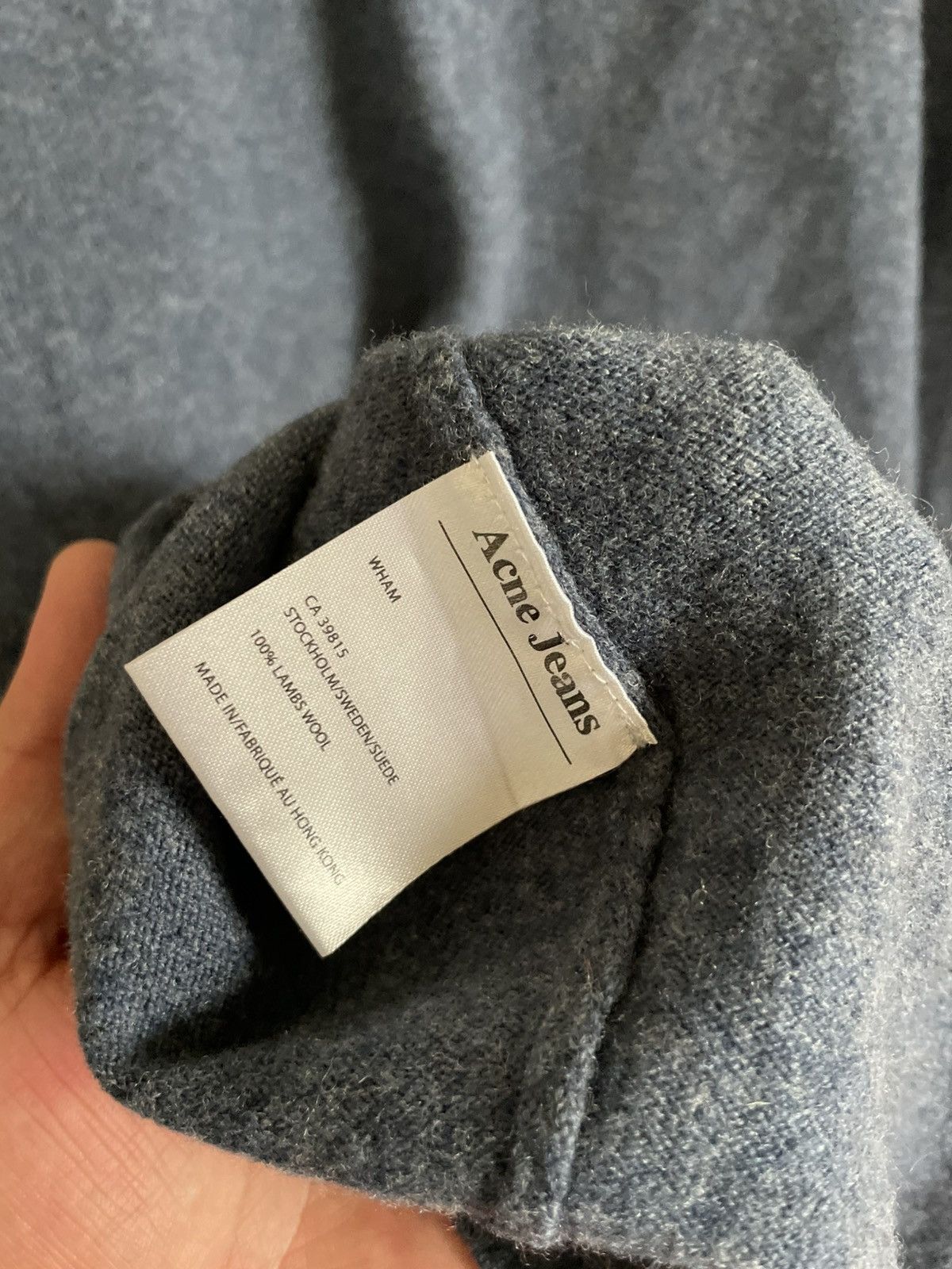 Acne Studios ACNE Studios Wham wool Sweater Size L / US 10 / IT 46 - 5 Thumbnail