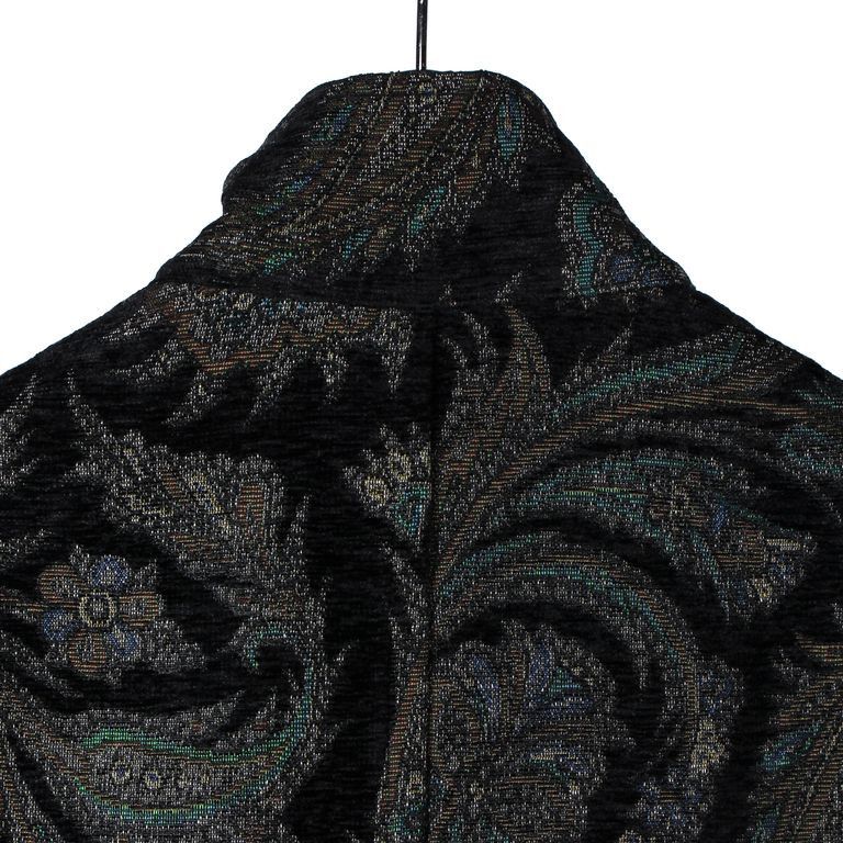Yohji Yamamoto Yohji Yamamoto Pour Homme Ink dyed Gobelin Stand Collar Coat Size US S / EU 44-46 / 1 - 11 Thumbnail