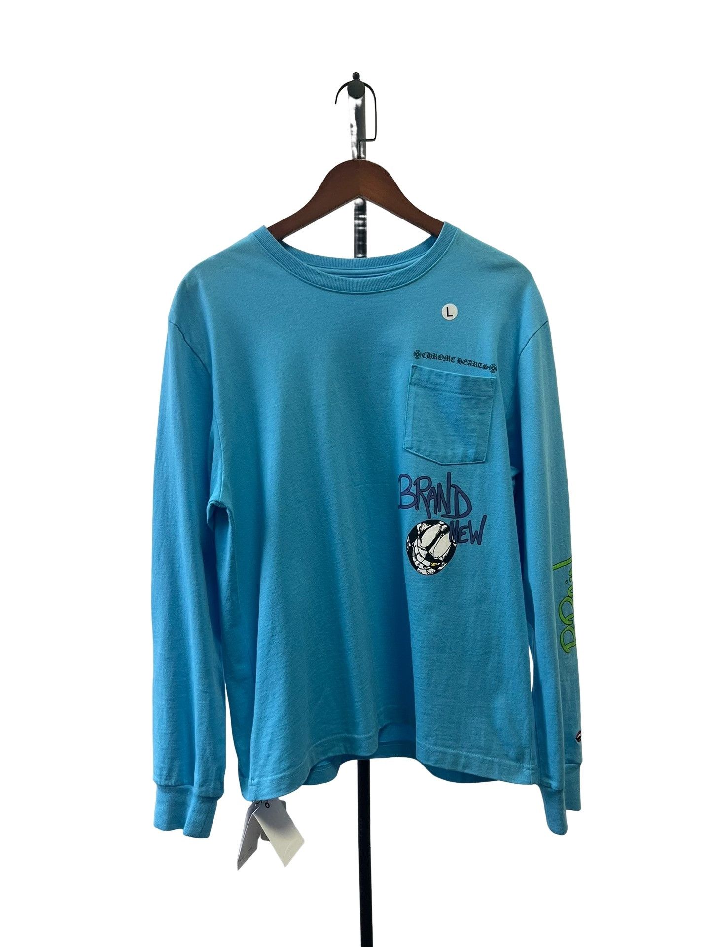 Chrome Hearts Chrome Hearts x Matty Boy Brain New Long Sleeve Tee L Size US L / EU 52-54 / 3 - 1 Thumbnail