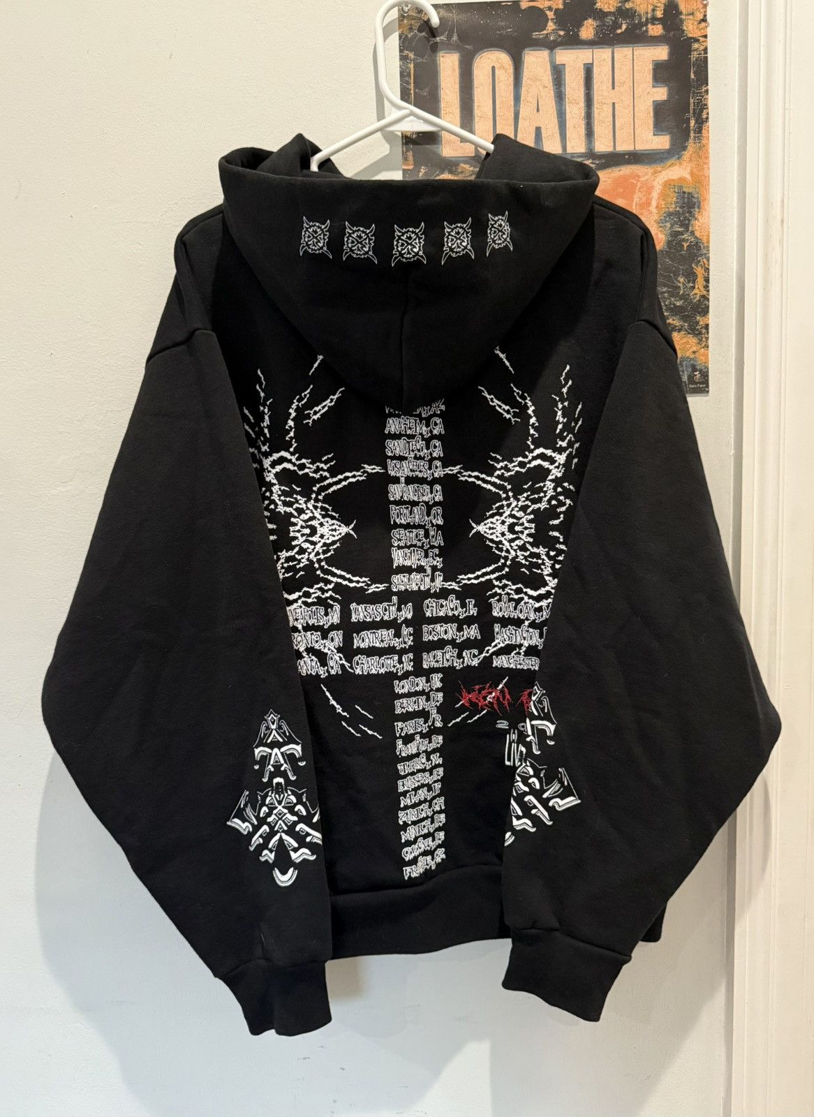 Band Tees × Ken Carson × Vintage AGC LIVE CHAOS ZIP UP Size US S / EU 44-46 / 1 - 3 Thumbnail