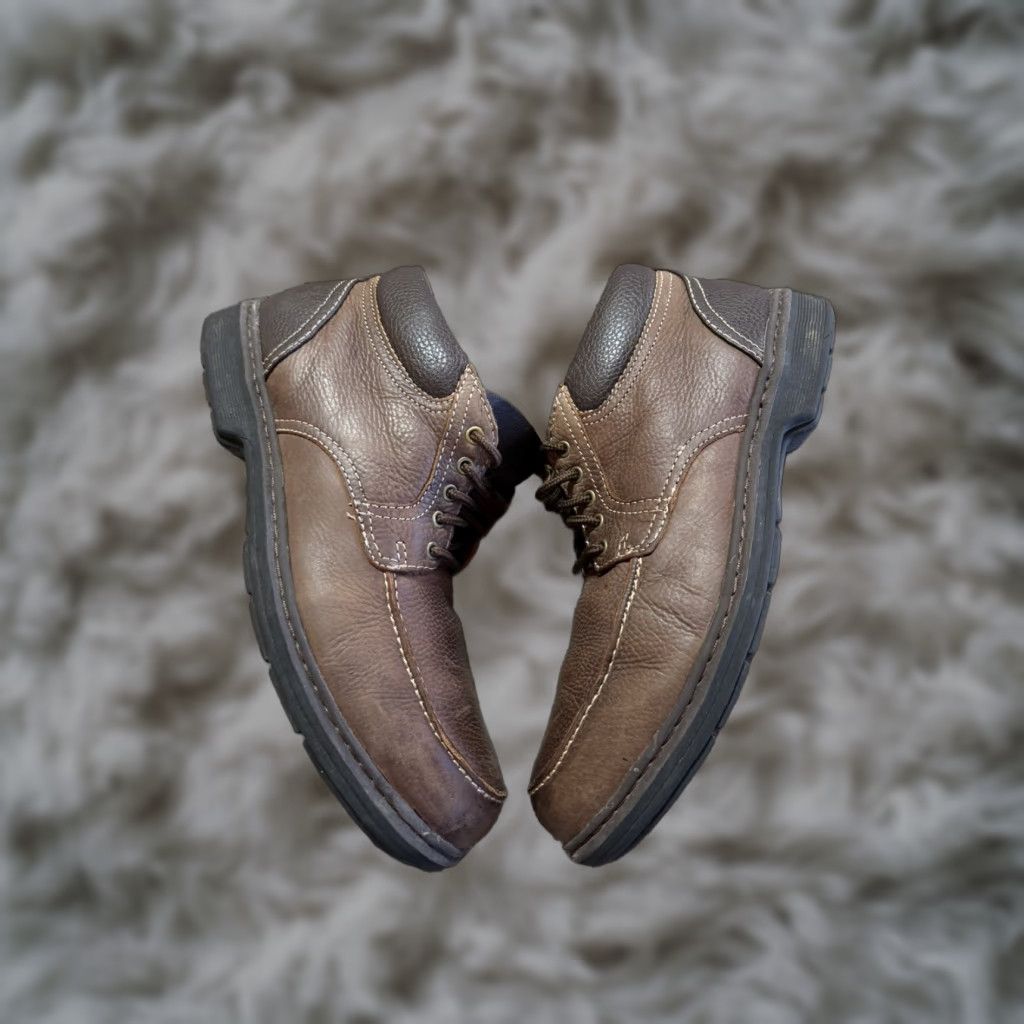 Nunn Bush Men's Chukka Boots Brown Leather Size 12 M Tan Brown