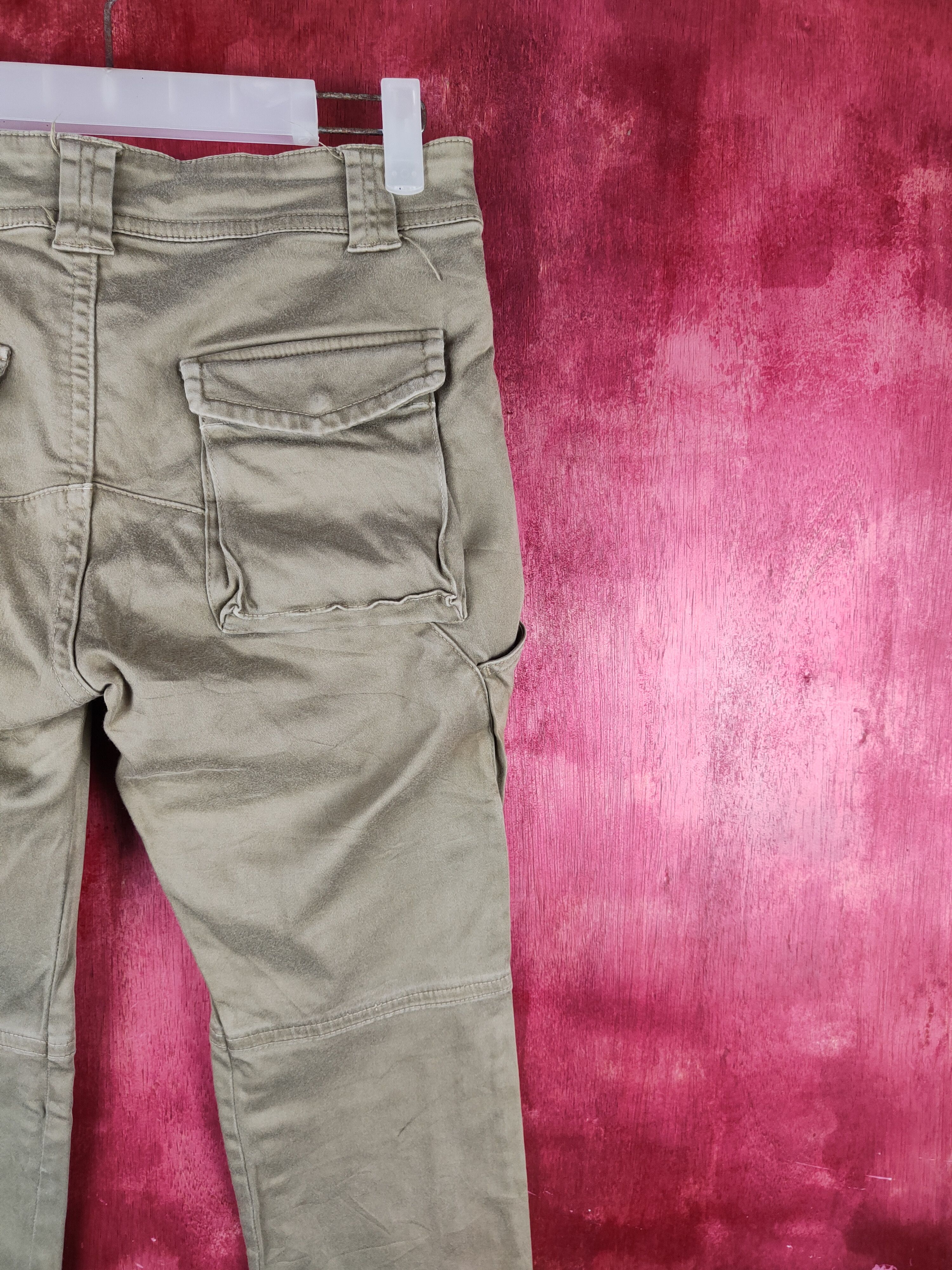 Japanese Brand DL Another Edition Multipocket Tactical Cargo Pants #1517 Size 28" / US 6 / IT 42 - 10 Thumbnail
