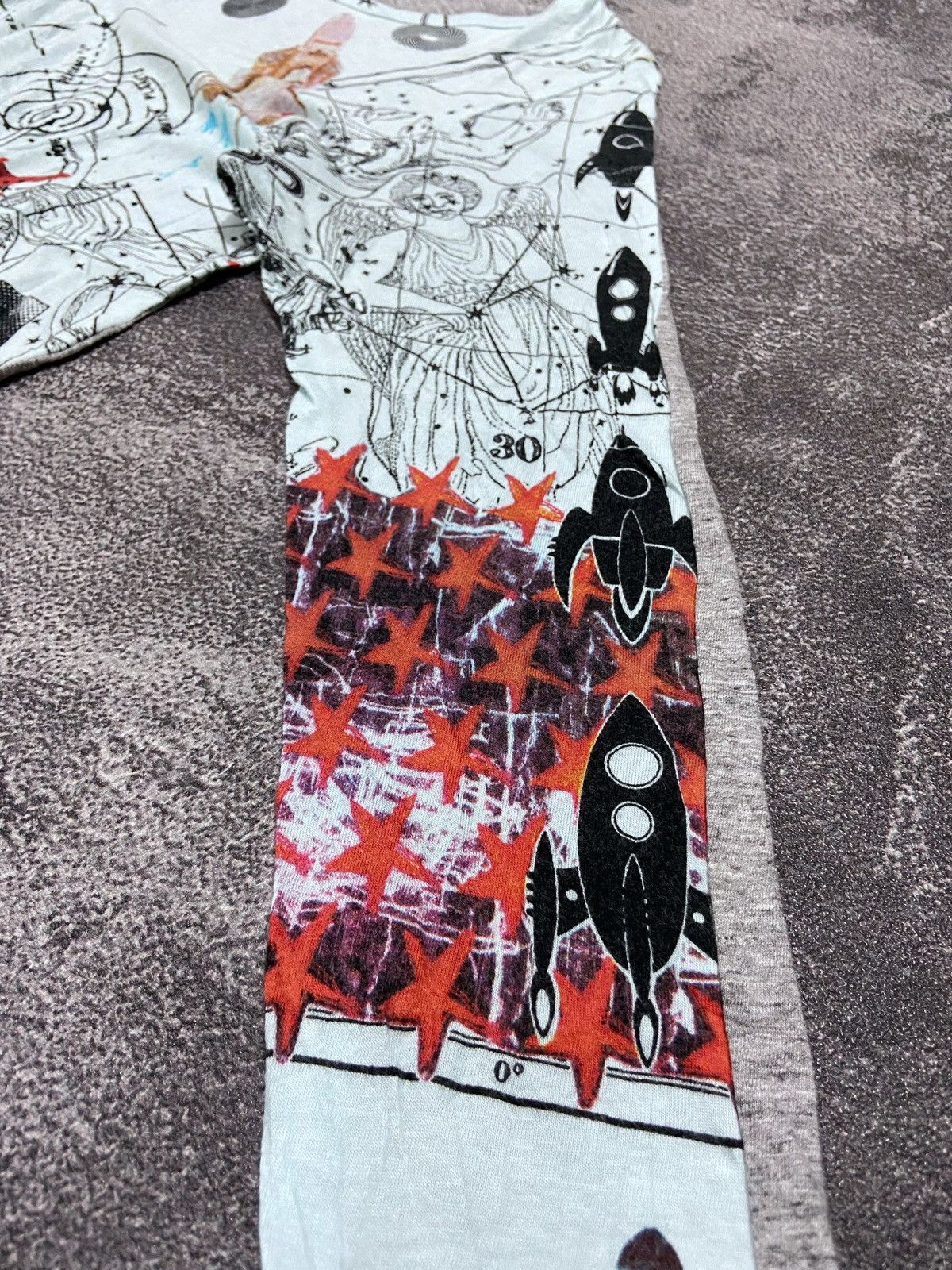 Yohji Yamamoto Vintage Long Sleeve Gomme ART Size M / US 6-8 / IT 42-44 - 4 Thumbnail