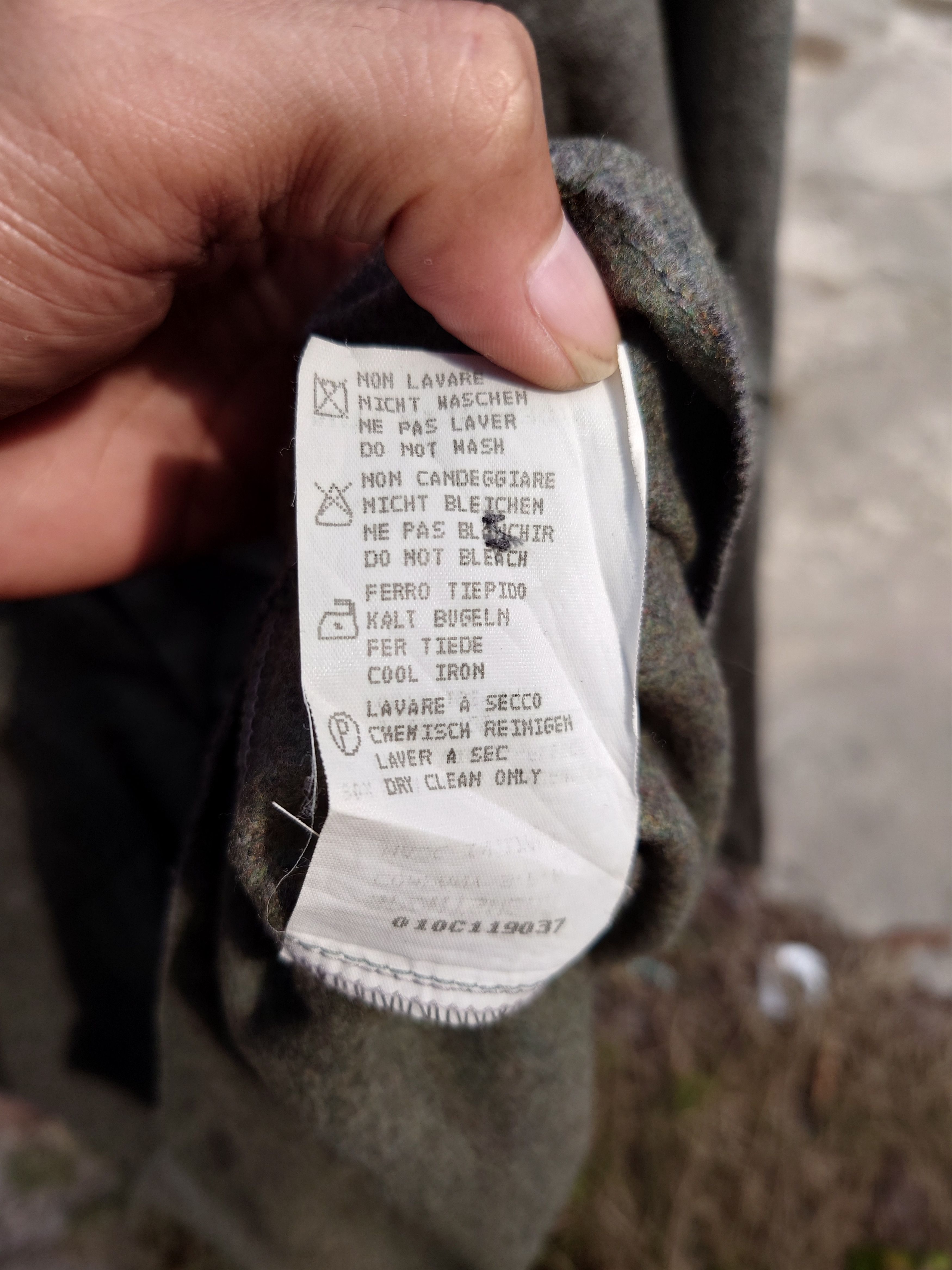 Stone Island Rare Stone Island AW 1994 Wool Field Jacket For Collector Size US L / EU 52-54 / 3 - 5 Thumbnail