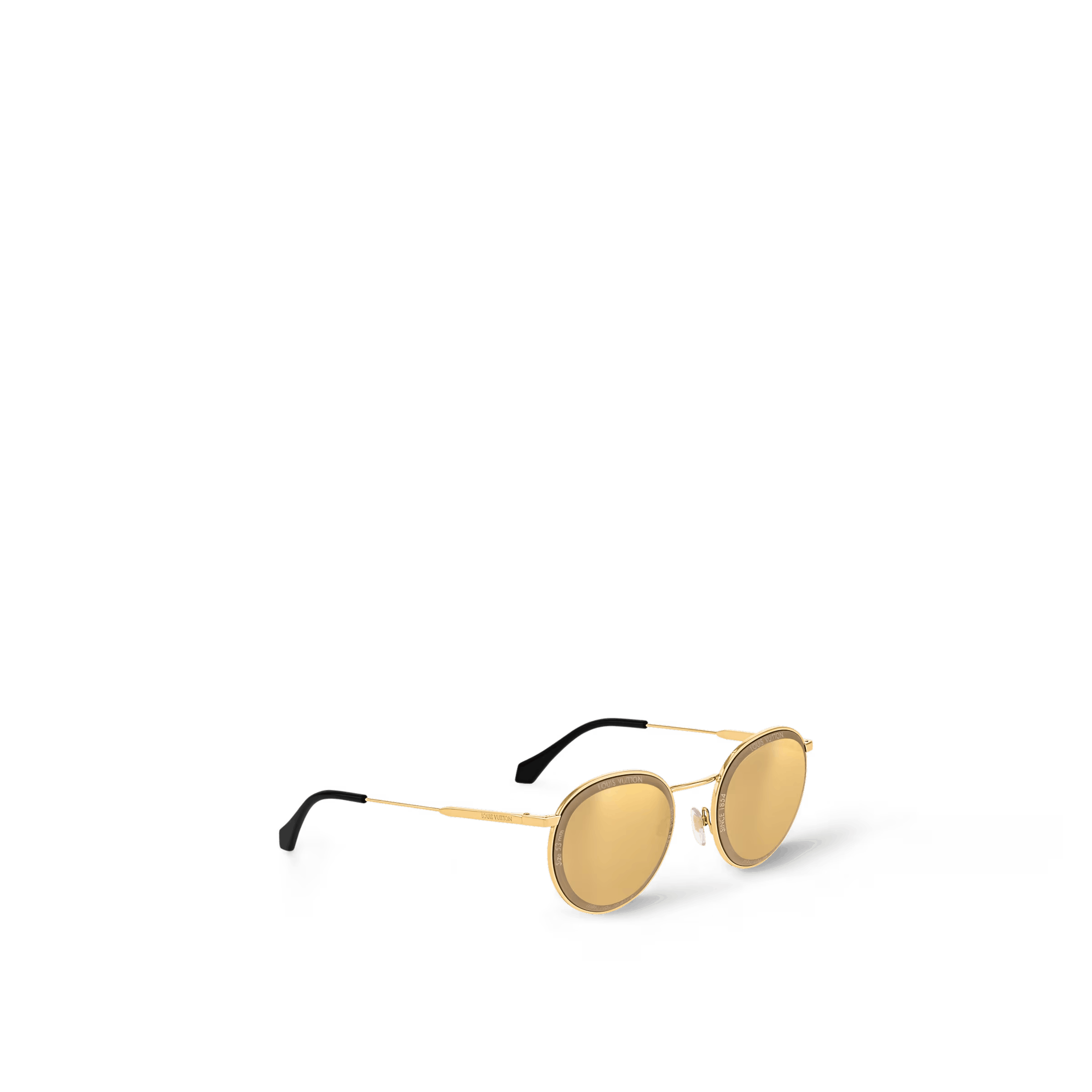 Louis Vuitton LV Super Vision Metal Round Sunglasses Size ONE SIZE - 2 Thumbnail