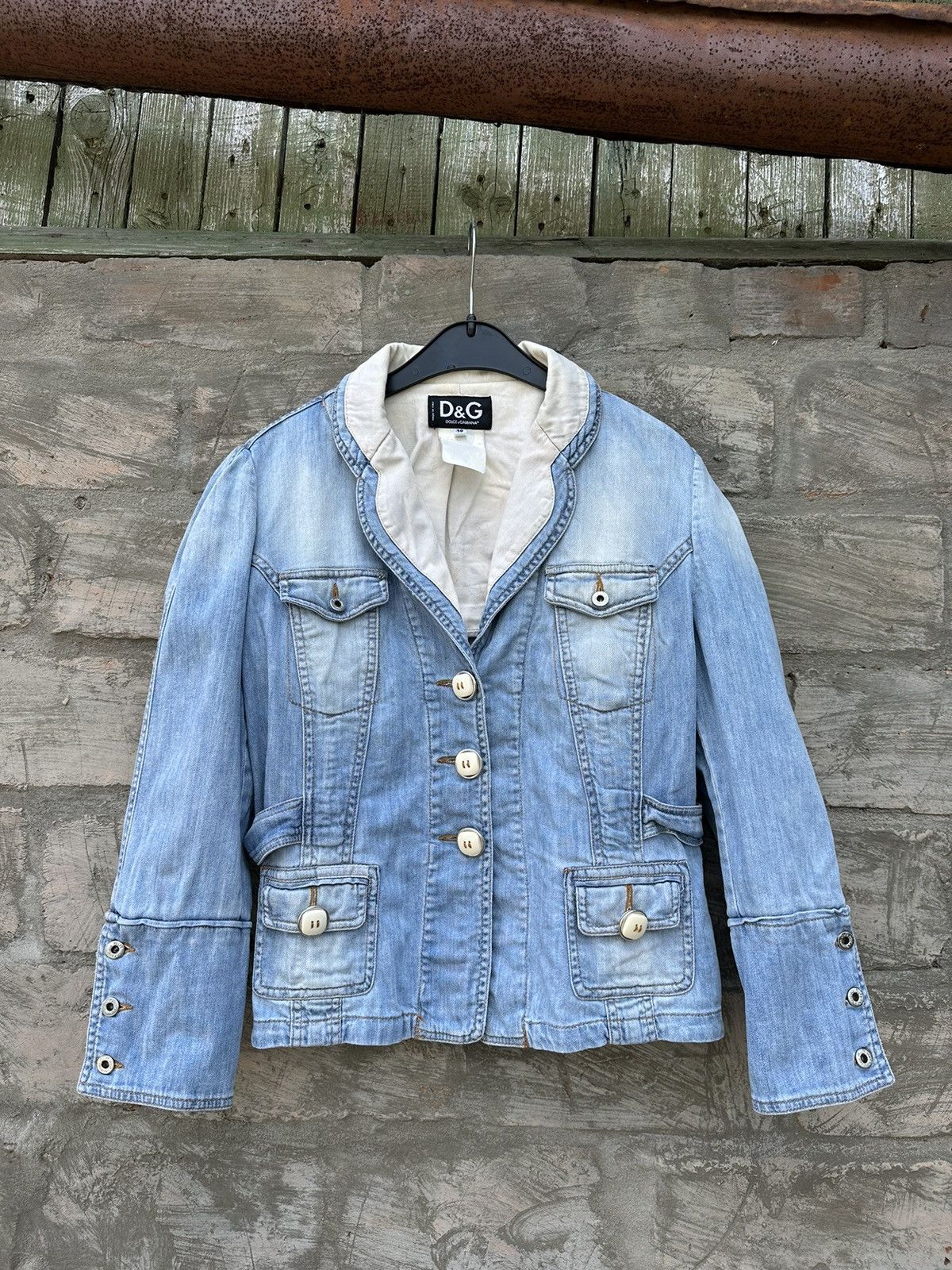 Vintage 00s Dolce & Gabbana Women’s Denim Jacket