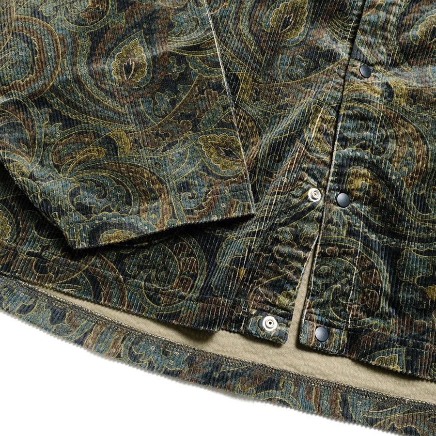 Remi Relief Remi Relief Paisley Corduroy VNeck Cardigan jpn fashion week Size US M / EU 48-50 / 2 - 6 Thumbnail