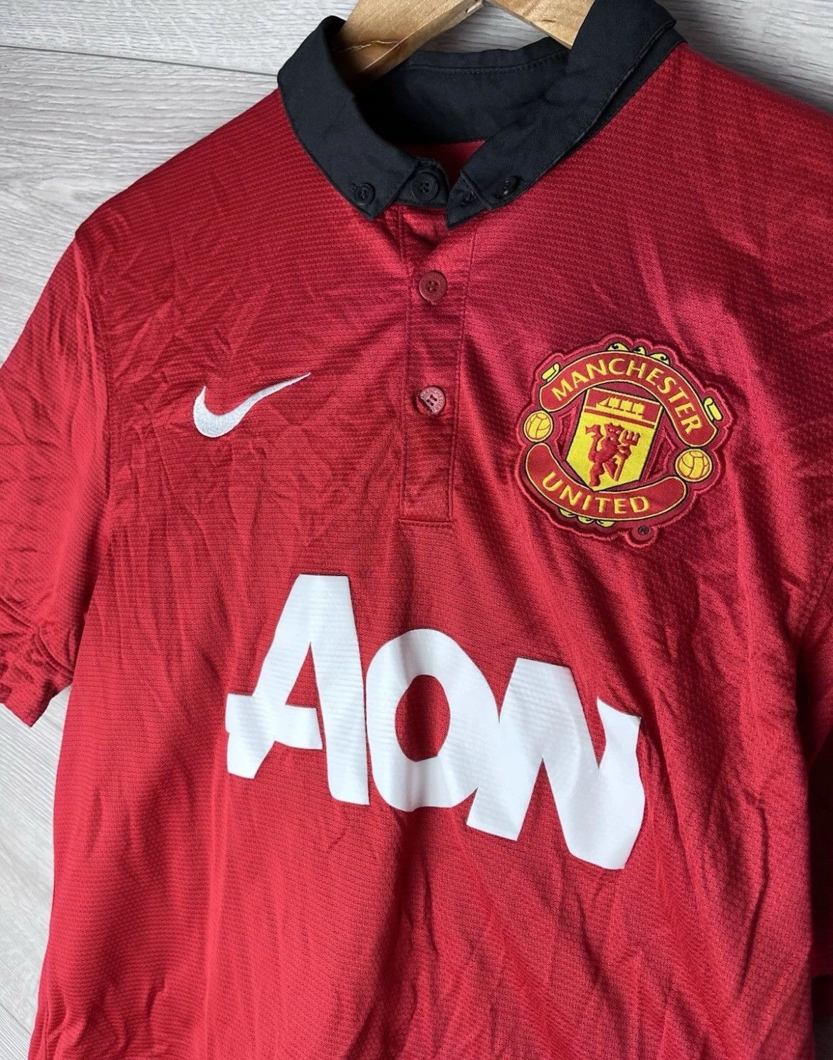 Other VINTAGE SOCCER JERSEYS NIKE MANCHESTER UNITED POLO SIZE S Size US S / EU 44-46 / 1 - 2 Thumbnail