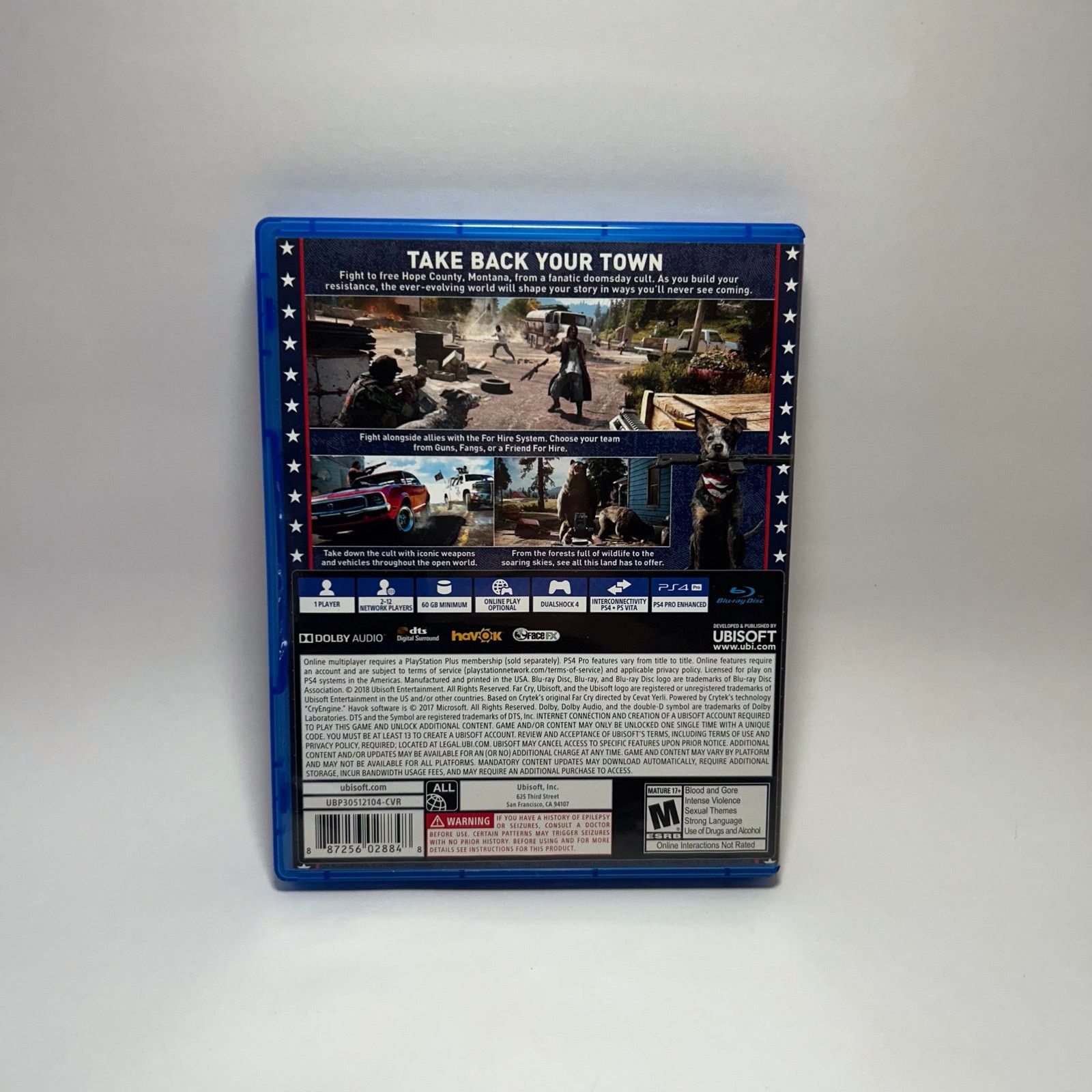 Sony Far Cry 5 - CIB - PS4 Size 26 - 4 Thumbnail
