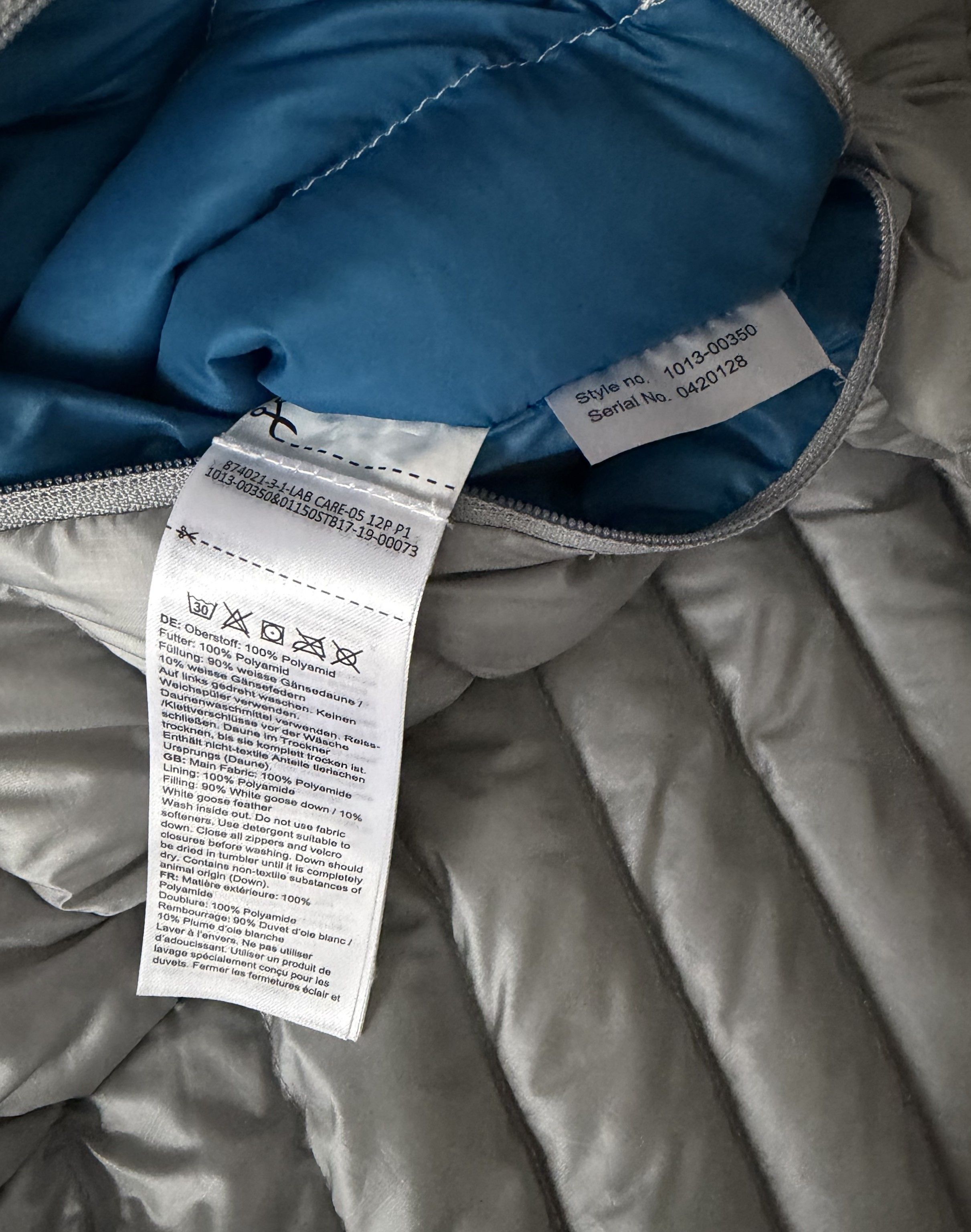 Mammut MAMMUT 'Broad Peak' Down Fill Power 800+ Jacket Metal Gray Size M / US 6-8 / IT 42-44 - 20 Thumbnail