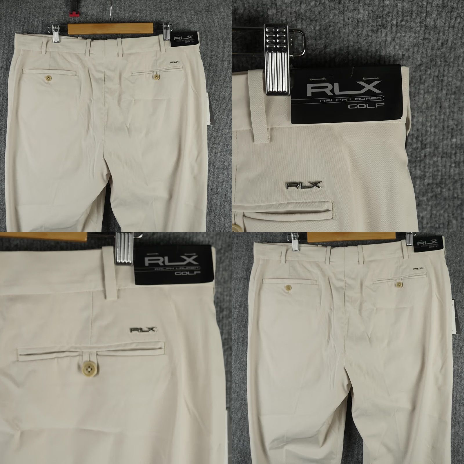 Ralph Lauren Ralph Lauren RLX Golf Chino Pants Mens 38x32 Beige Twill Stretch Moisture Wicking NWT Slim Straight Pockets Reg Flk? Size US 38 / EU 54 - 8 Thumbnail
