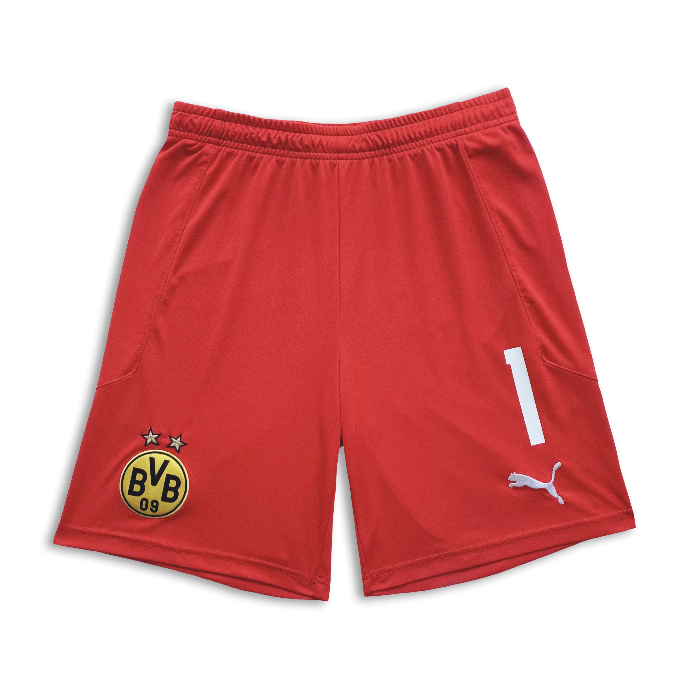 Puma PUMA BORUSSIA DORTMUND Shorts Football Soccer Jersey Kit / S Size US 30 / EU 46 - 2 Thumbnail