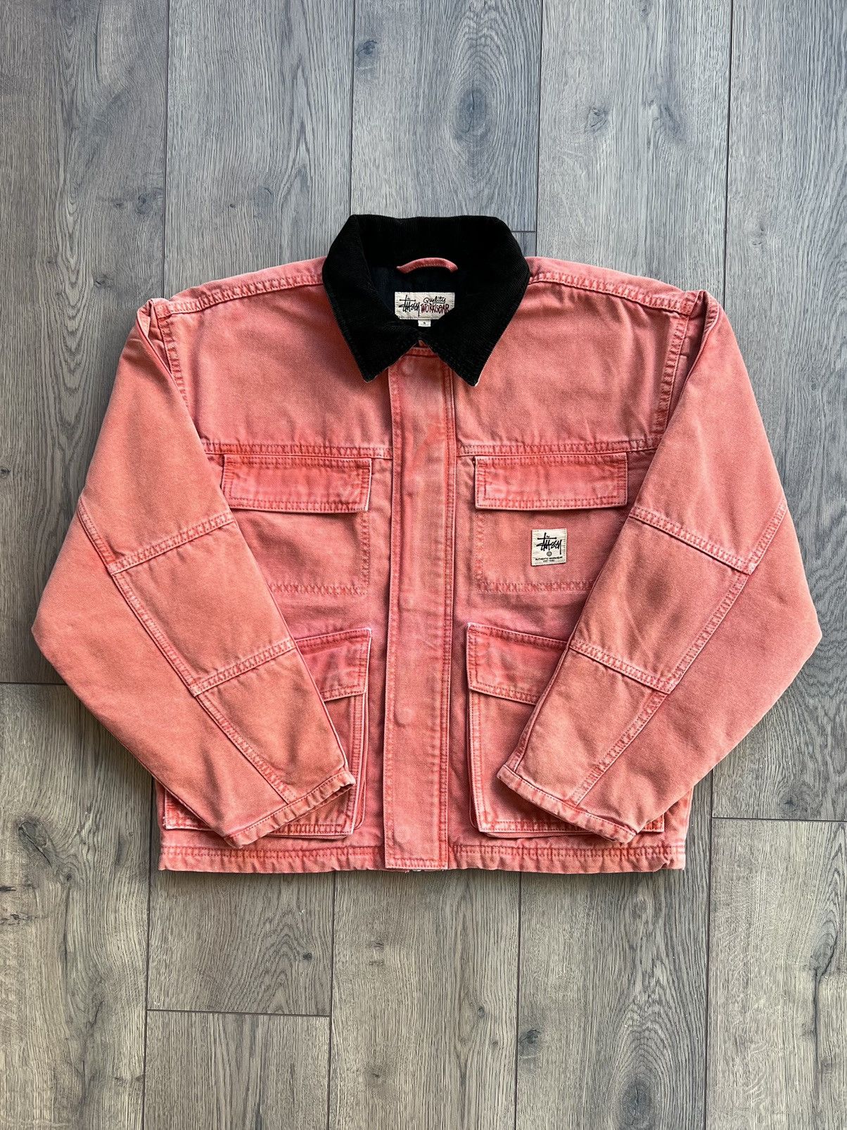 Stussy Stussy Canvas Work Jacket “Orange” Small Size US S / EU 44-46 / 1 - 1 Thumbnail