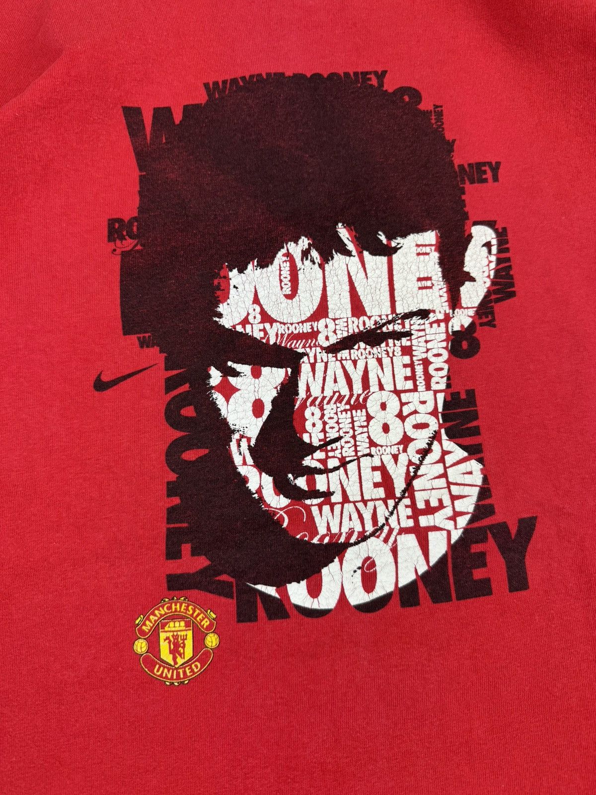 Nike Vintage 90s Nike manchester united rooney blokecore soccer Size US XL / EU 56 / 4 - 5 Thumbnail