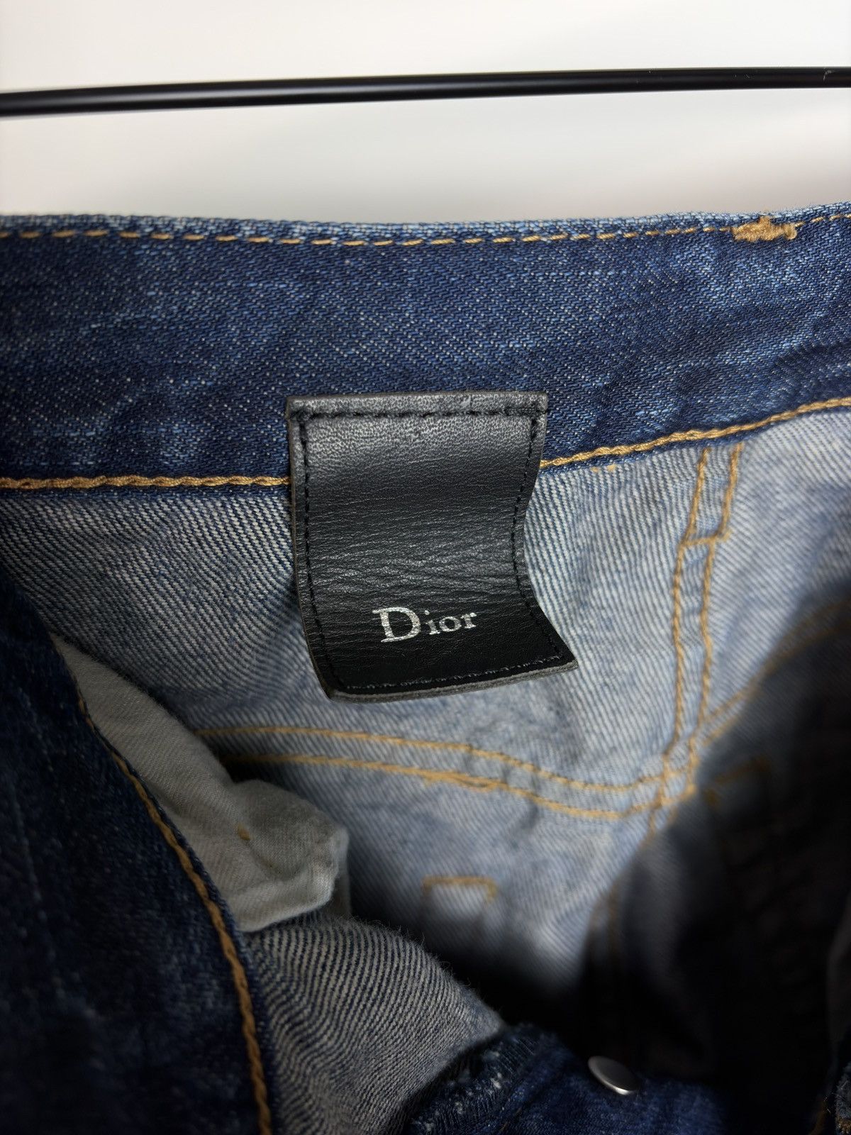 Dior AW12 Dior Homme Faded Indigo Jake Denim Jeans KVA Size US 26 / EU 42 - 8 Thumbnail