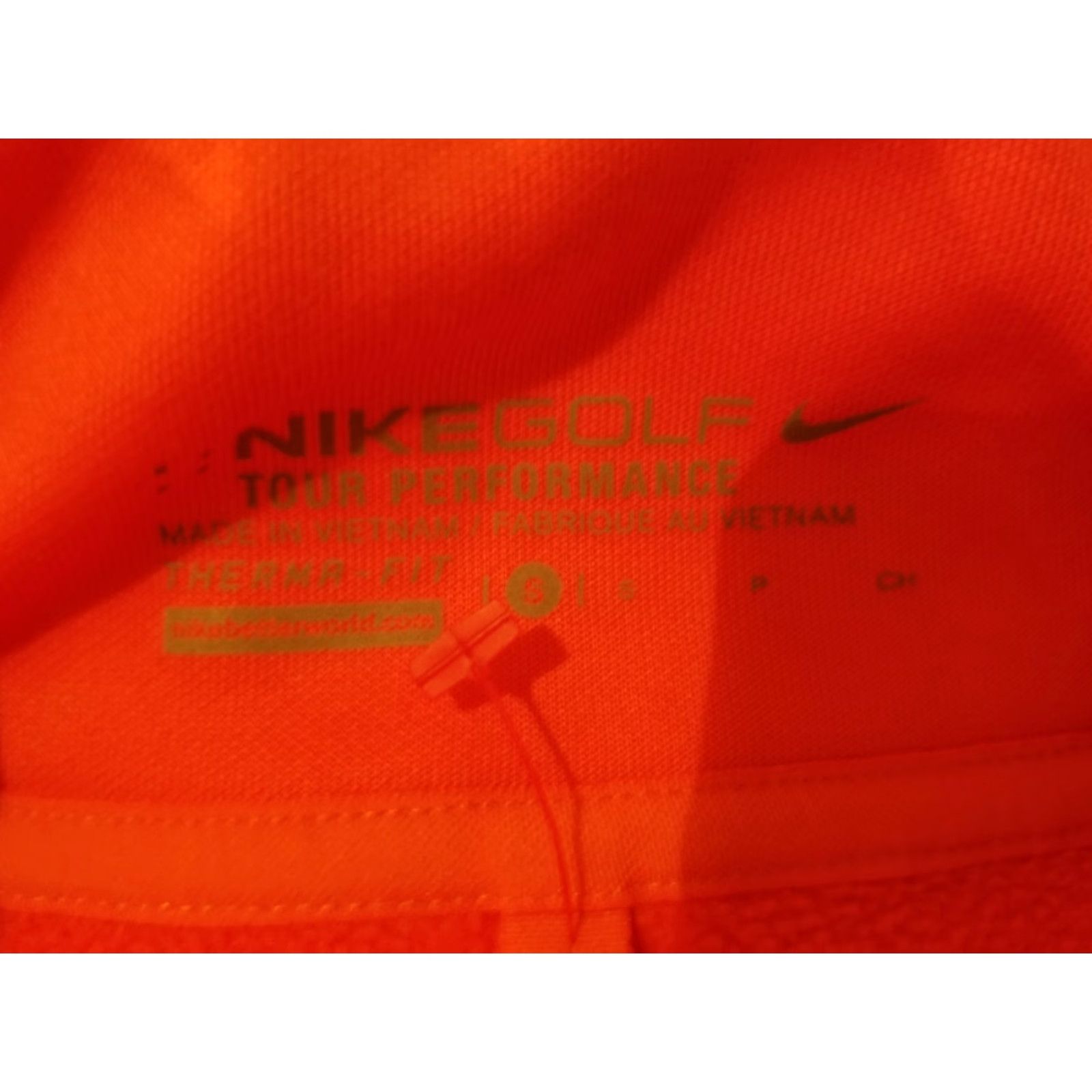 Nike Womens Nike Half Zip Sweater Shirt S Small Orange Athletic Pullover Zip Womens Size S / US 4 / IT 40 - 4 Thumbnail