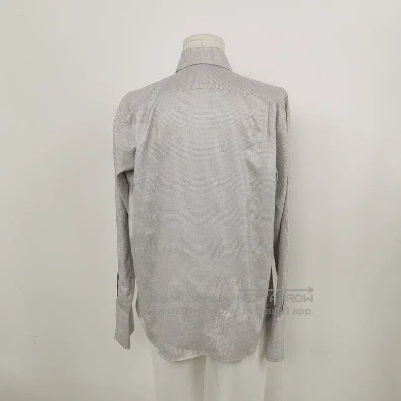 Hermes Hermes size 42 Pure Cotton Checkered Shirt Size US M / EU 48-50 / 2 - 2 Thumbnail
