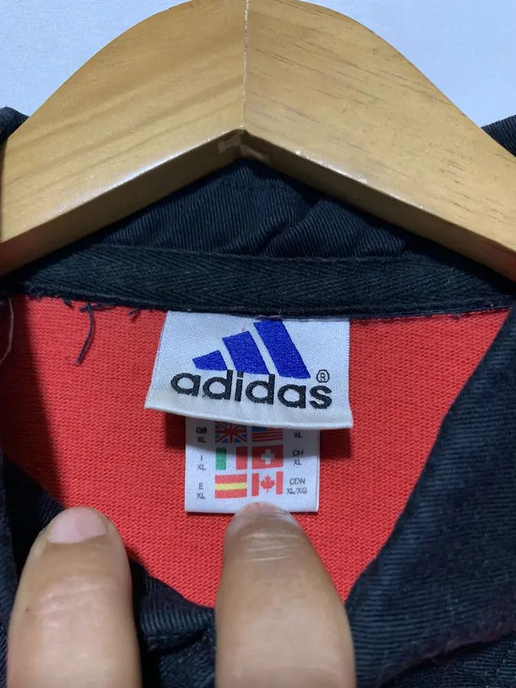 Adidas 00s Adidas Ac Milan polo shir⁴ Size US XL / EU 56 / 4 - 10 Thumbnail