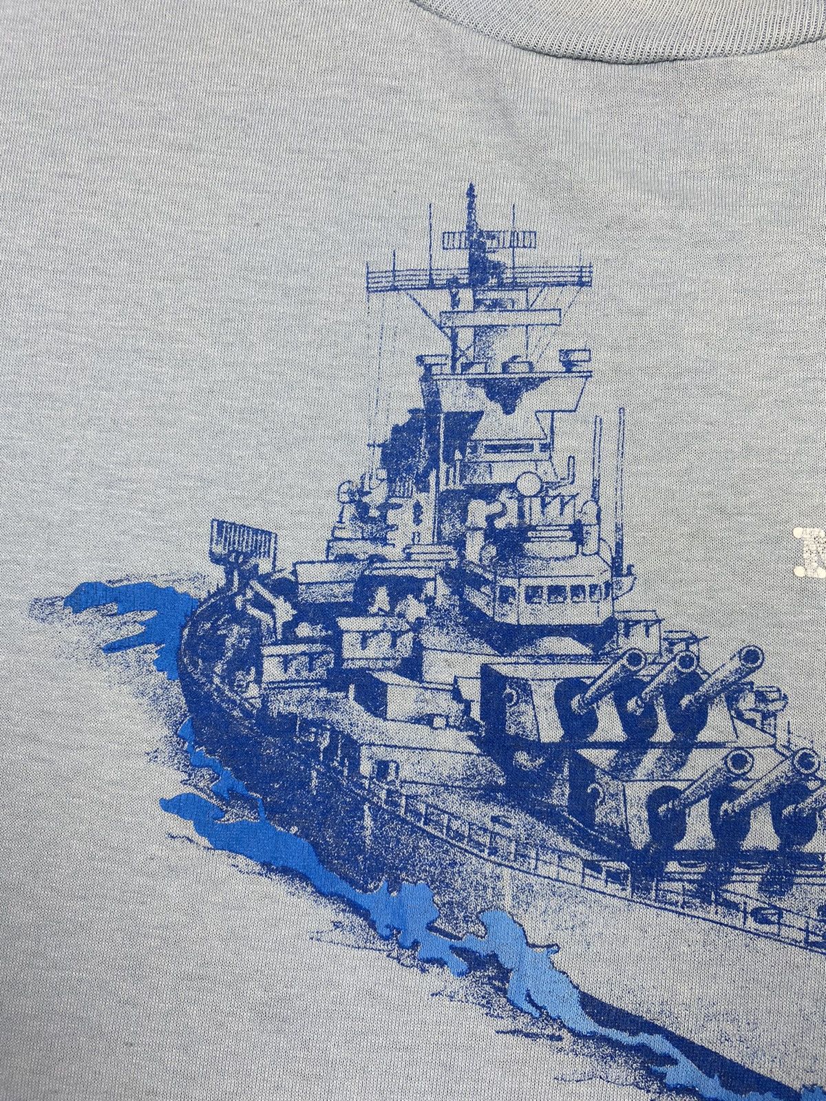 Vintage Vintage Uss New Jersey Made In USA Size US XXL / EU 58 / 5 - 8 Thumbnail