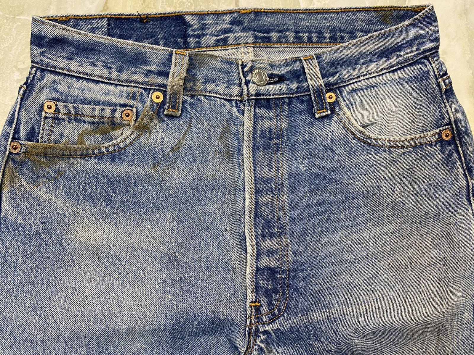 Levi's × Vintage Levis 501 Button Fly Size US 29 - 9 Thumbnail