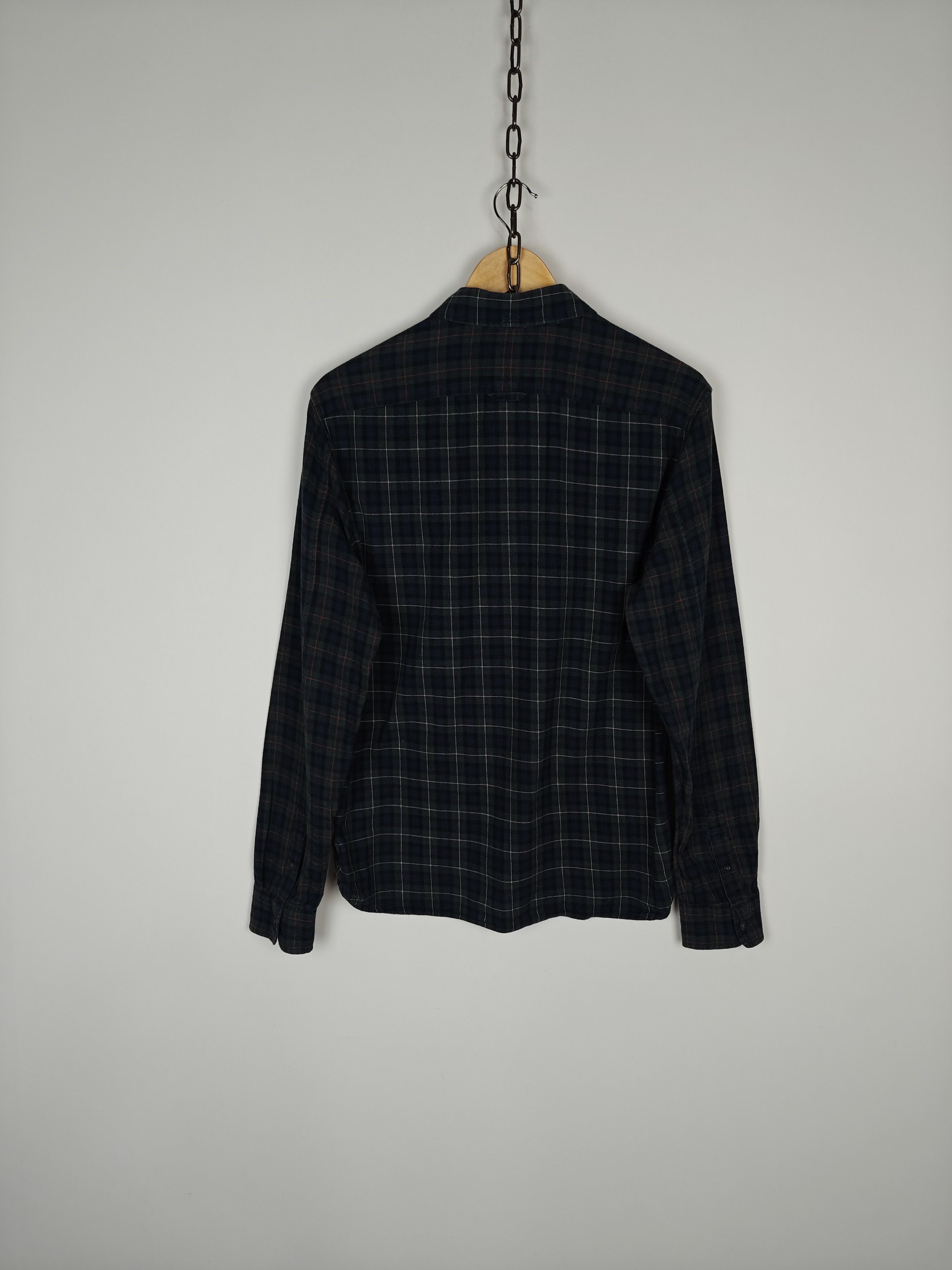 Allsaints Allsaints Mens Flannel Plaid Darby Long Sleeve Shirt size S Size US S / EU 44-46 / 1 - 6 Thumbnail