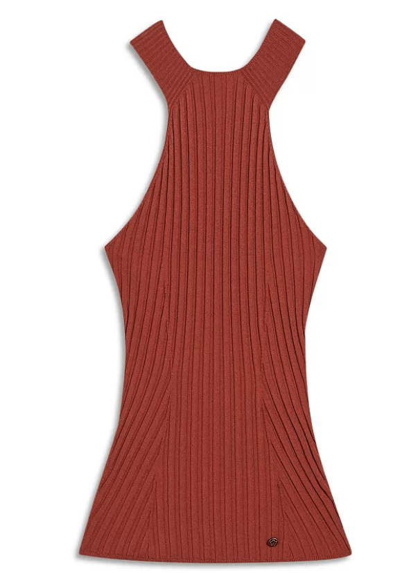 Ted Baker Ted Baker London Feoniix Knit Halter Rib Top ( S ) Size S / US 4 / IT 40 - 1 Thumbnail