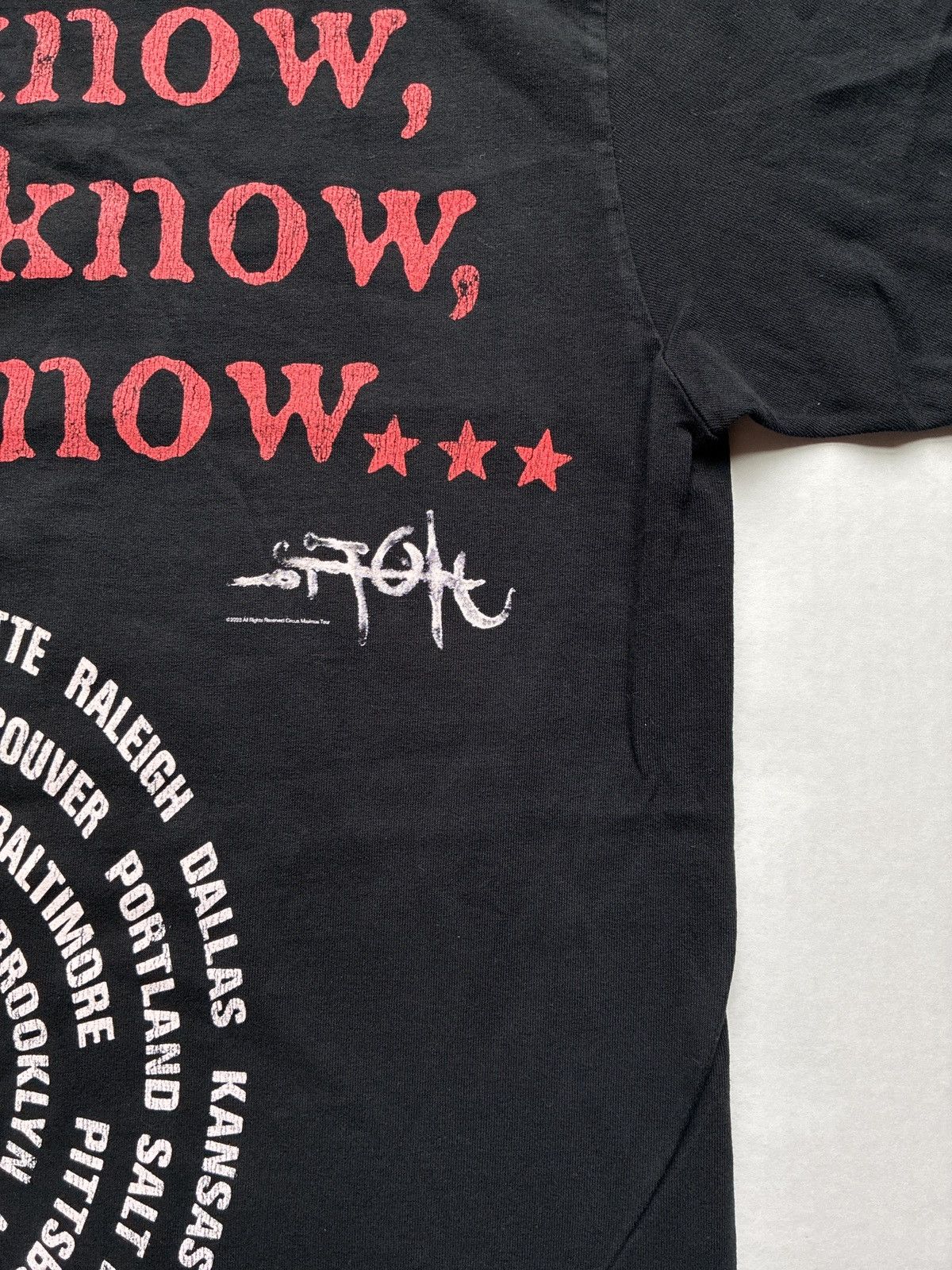 Band Tees Travis Scott Utopia I know Tee Brand New Size US S / EU 44-46 / 1 - 8 Thumbnail