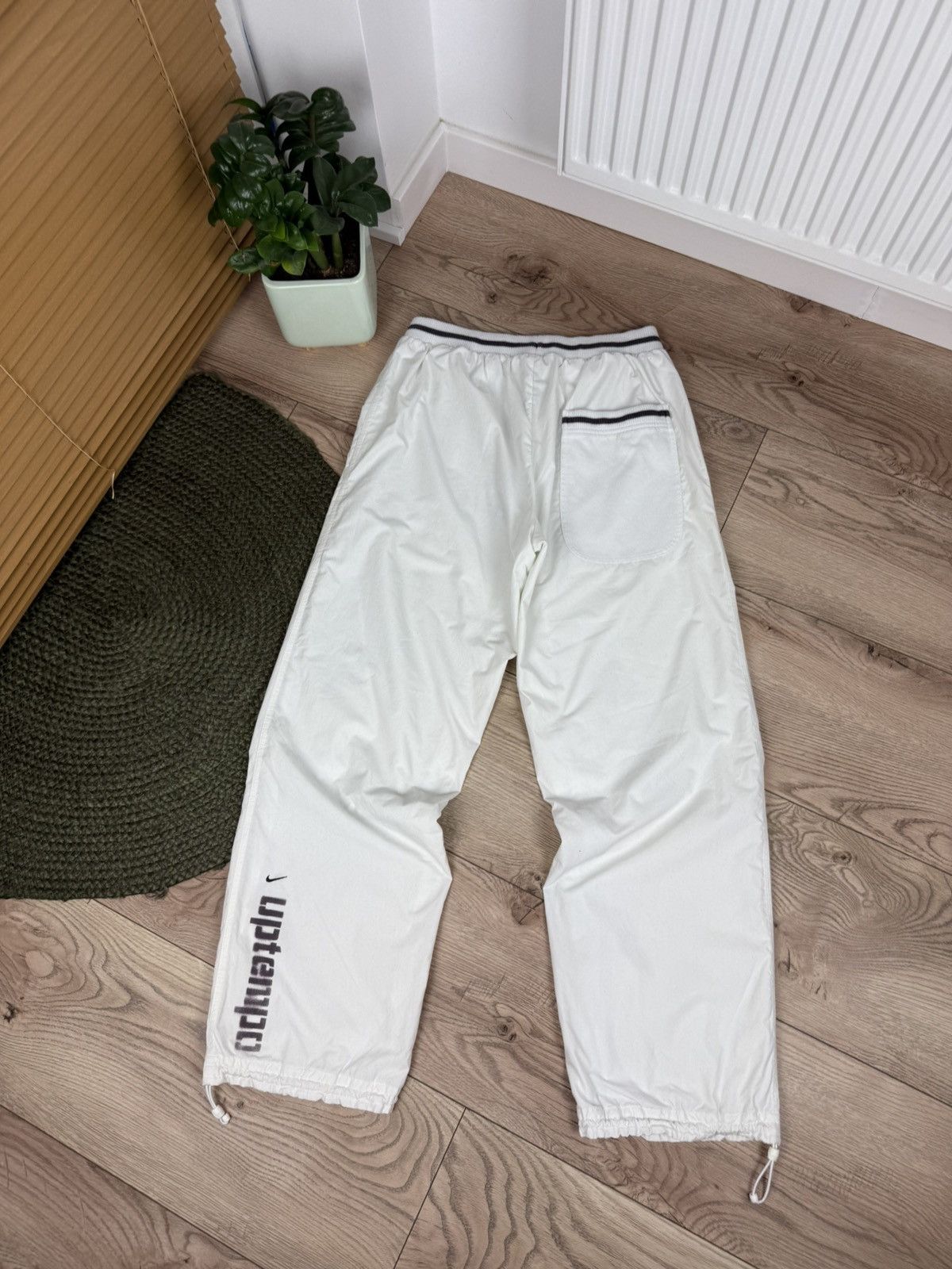 Nike Vintage Nike Baggy Pants Uptempo Track GorpCore Style Swoosh Size US 33 - 2 Thumbnail