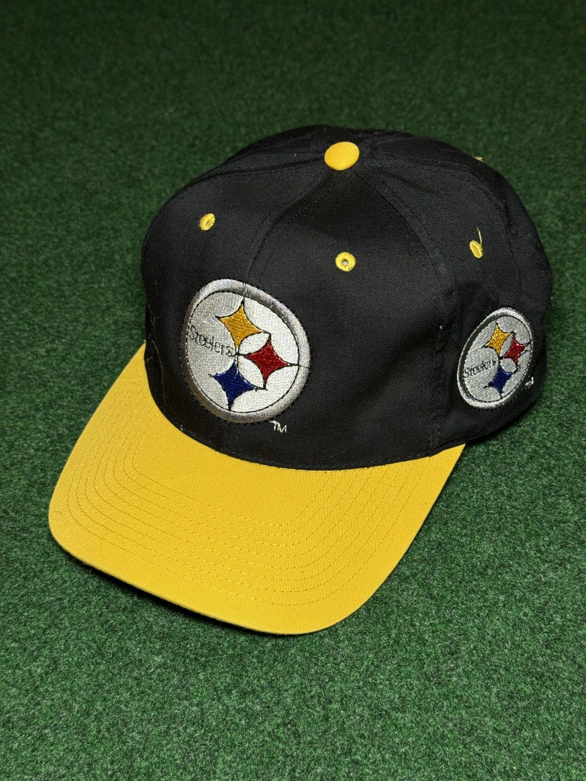 NFL × Starter × Vintage Vintage 90s Pittsburgh Steelers Team NFL Snapback Cap Hat Size ONE SIZE - 1 Thumbnail