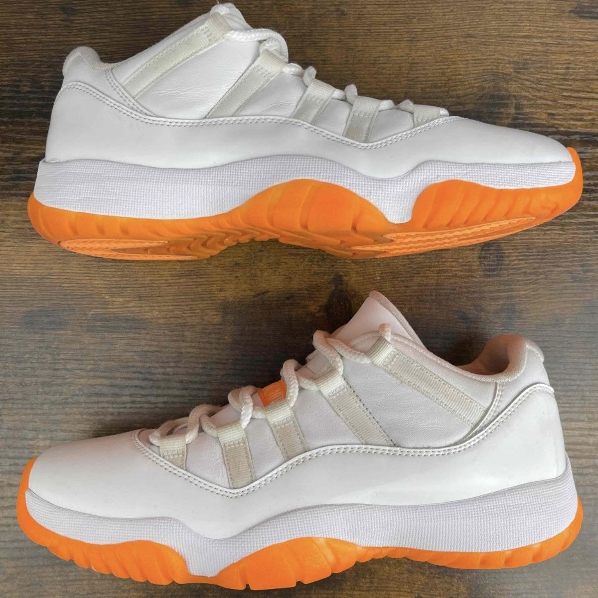 Jordan Brand Air Jordan 11 Retro Low Bright Citrus Orange AH7860-139 Rare Size US 8.5 / IT 38.5 - 3 Thumbnail