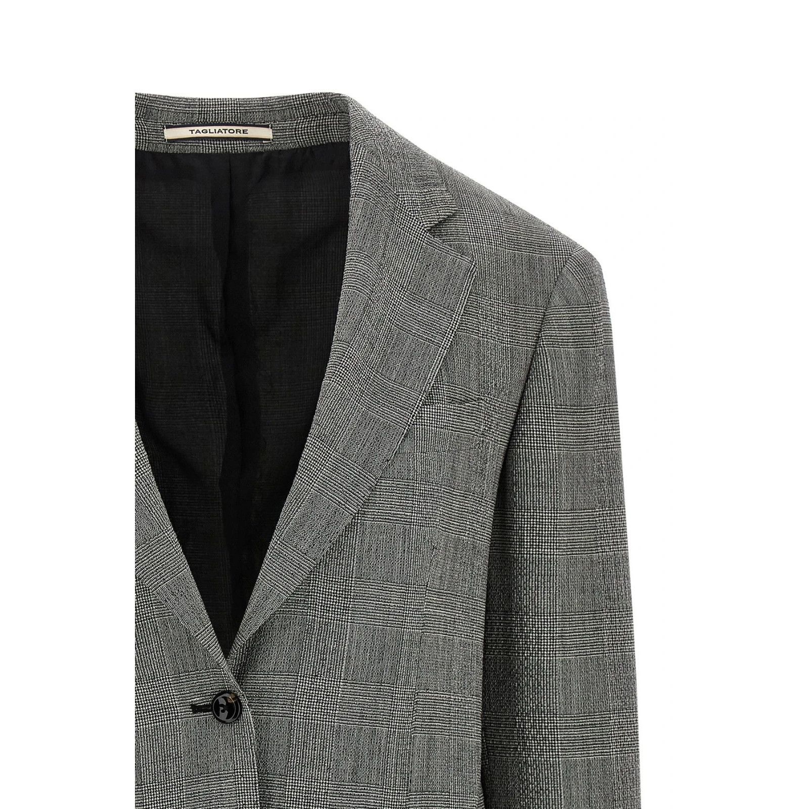 Tagliatore TAGLIATORE Gray Wool Cecily Blazer Jacket New & Authentic (W Size S / US 4 / IT 40 - 3 Thumbnail