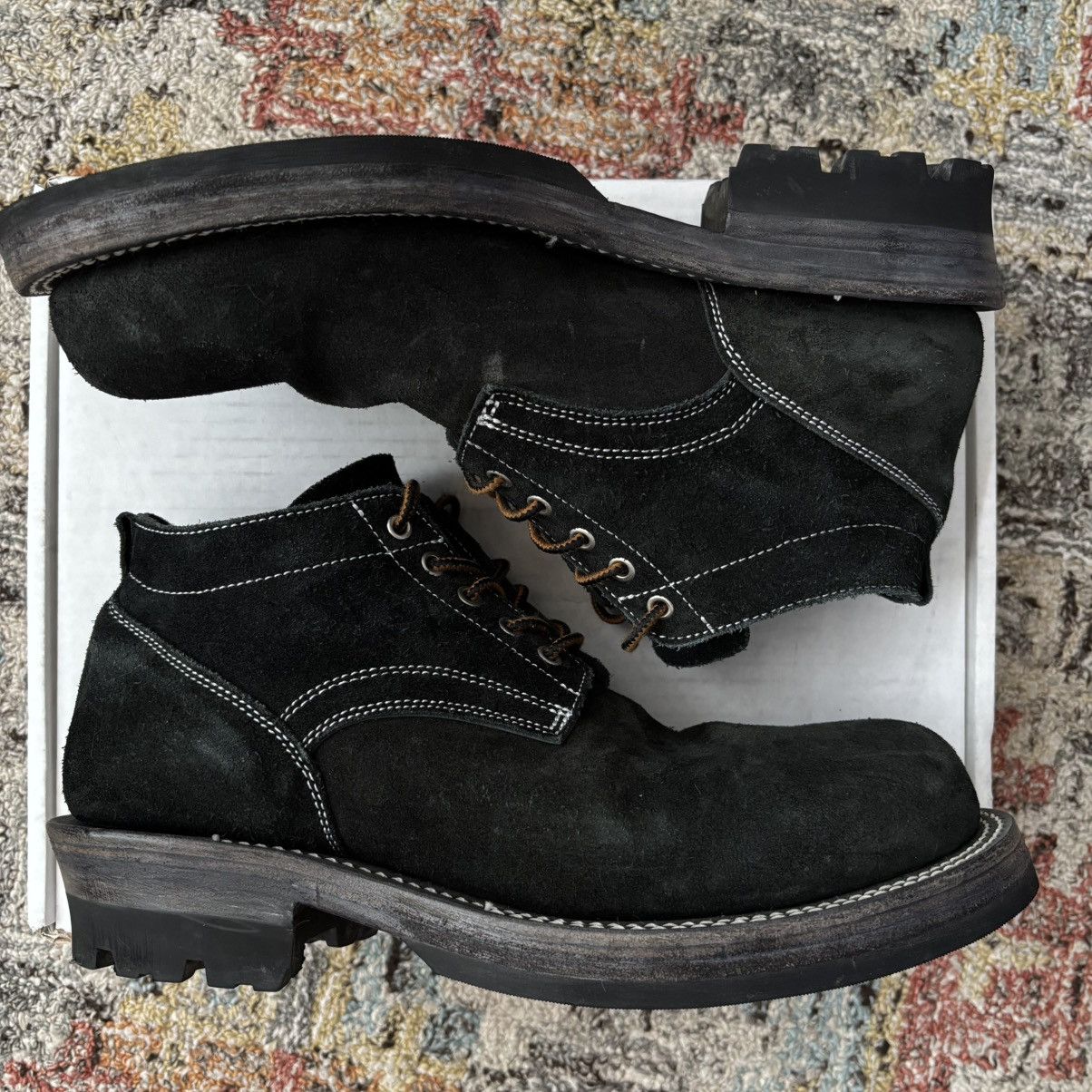 Guidi Double Stitched Welt Working Derby Box Calf Suede boots Size US 10 / EU 43 - 5 Thumbnail