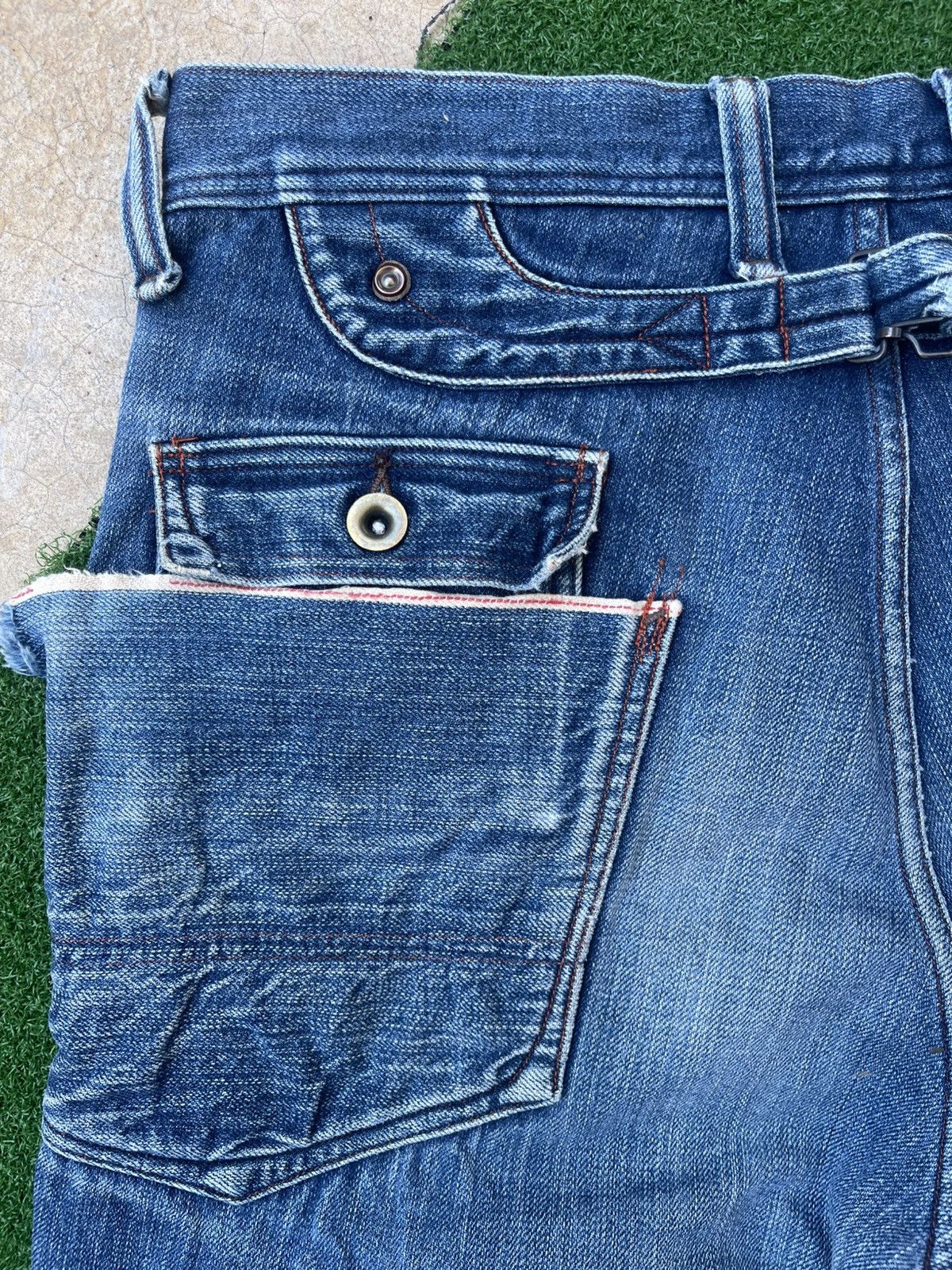 Johnbull Johnbull Kojima Japan buckled denim s9 Size US 30 / EU 46 - 14 Thumbnail
