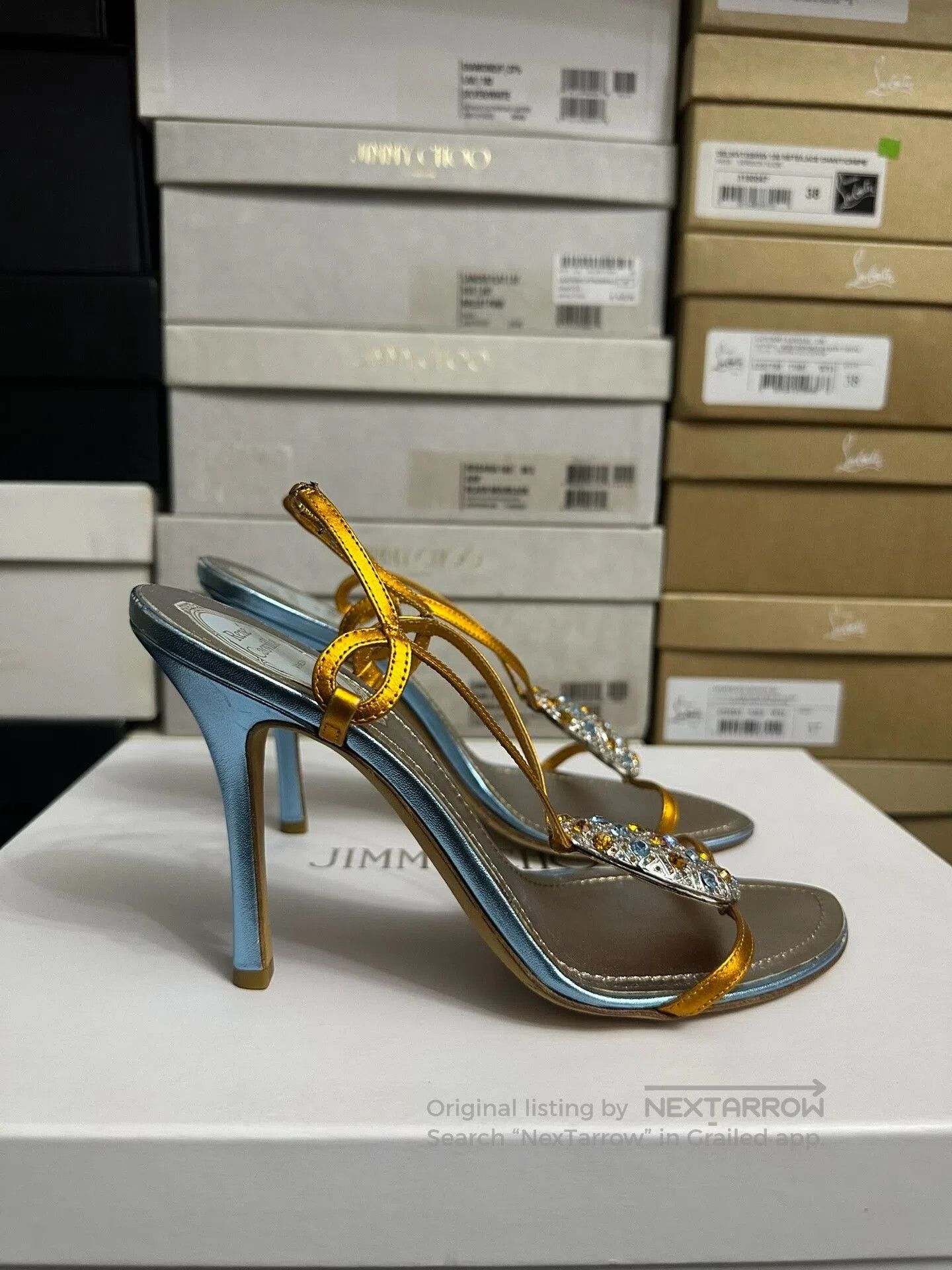 Rene Caovilla Rene Caovilla High-Heel Sandals. Size US 7 / IT 37 - 2 Thumbnail