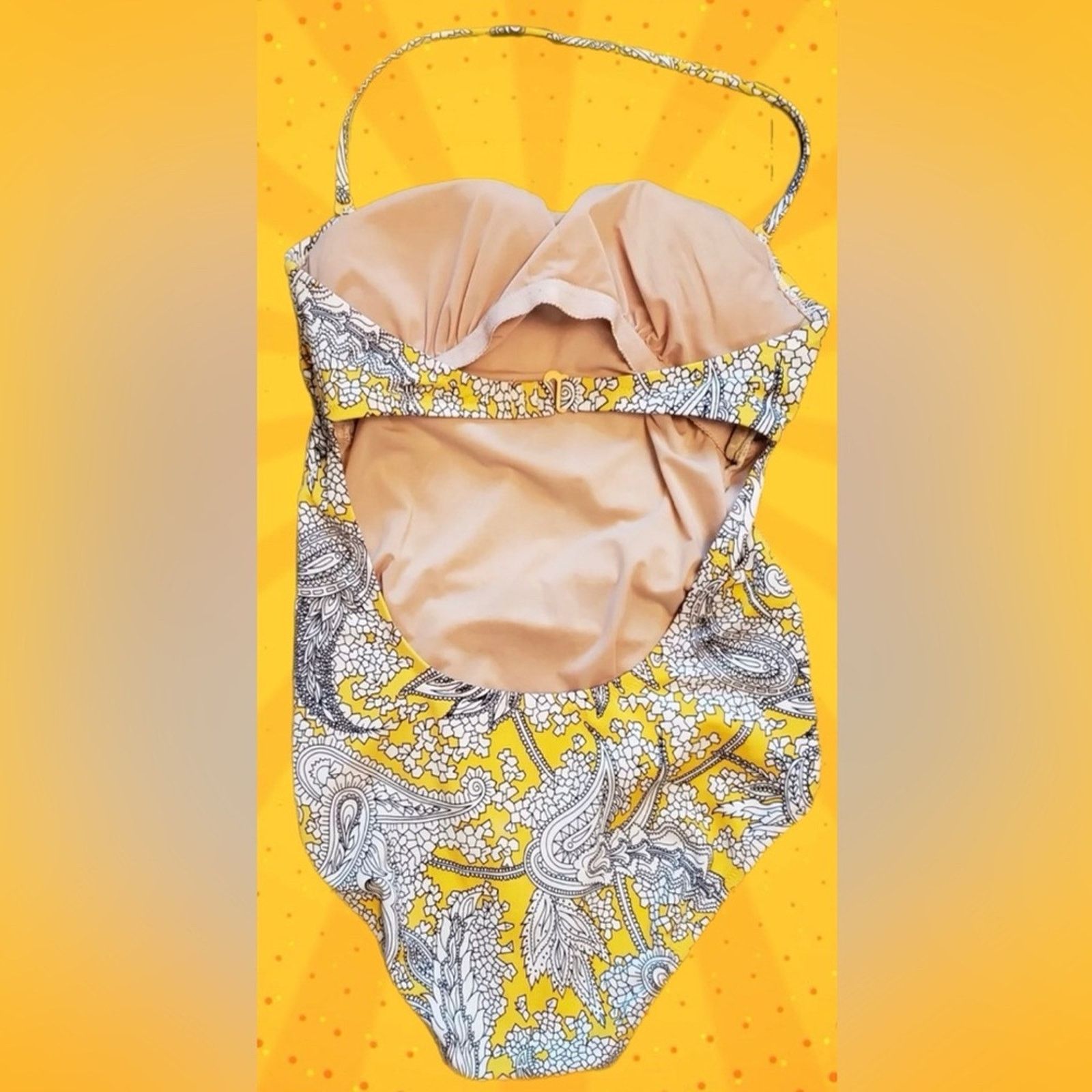 J.Crew J. Crew Bandeau one-piece swimsuit. Great quality! Size ONE SIZE - 2 Thumbnail