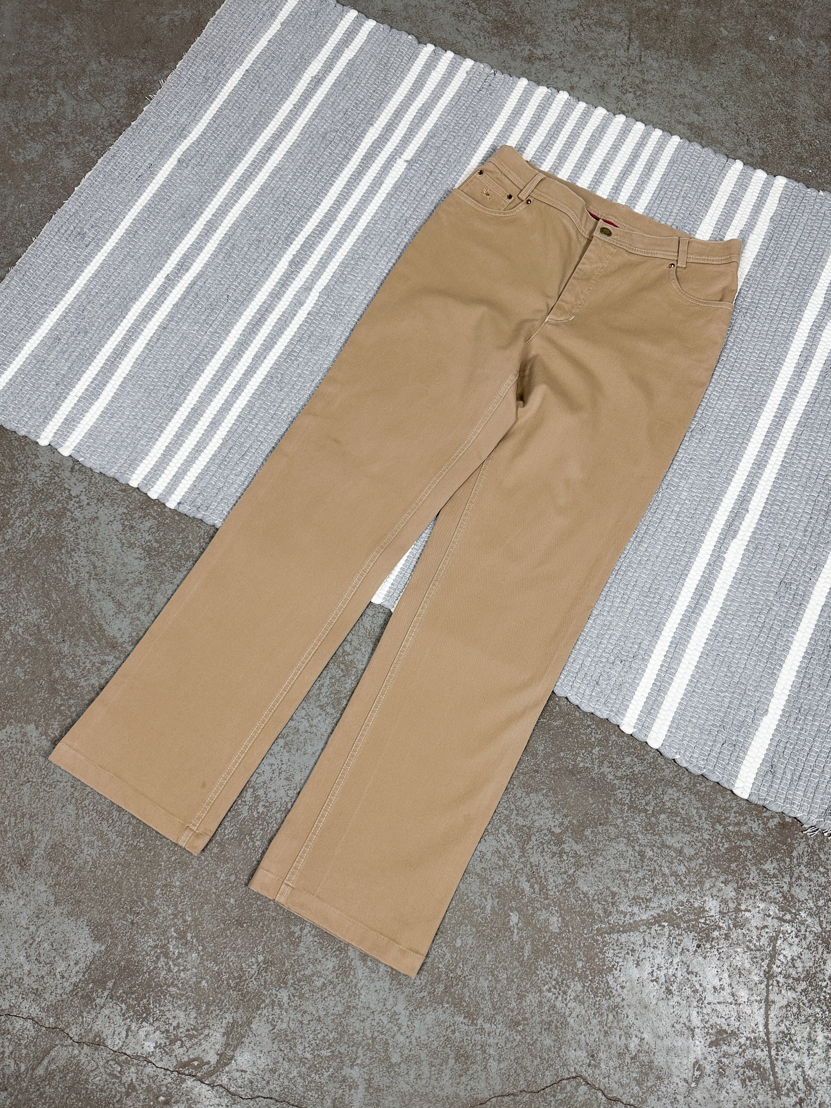 Burberry Burberry Beige Chino Pants Trousers Size 28" / US 6 / IT 42 - 5 Thumbnail