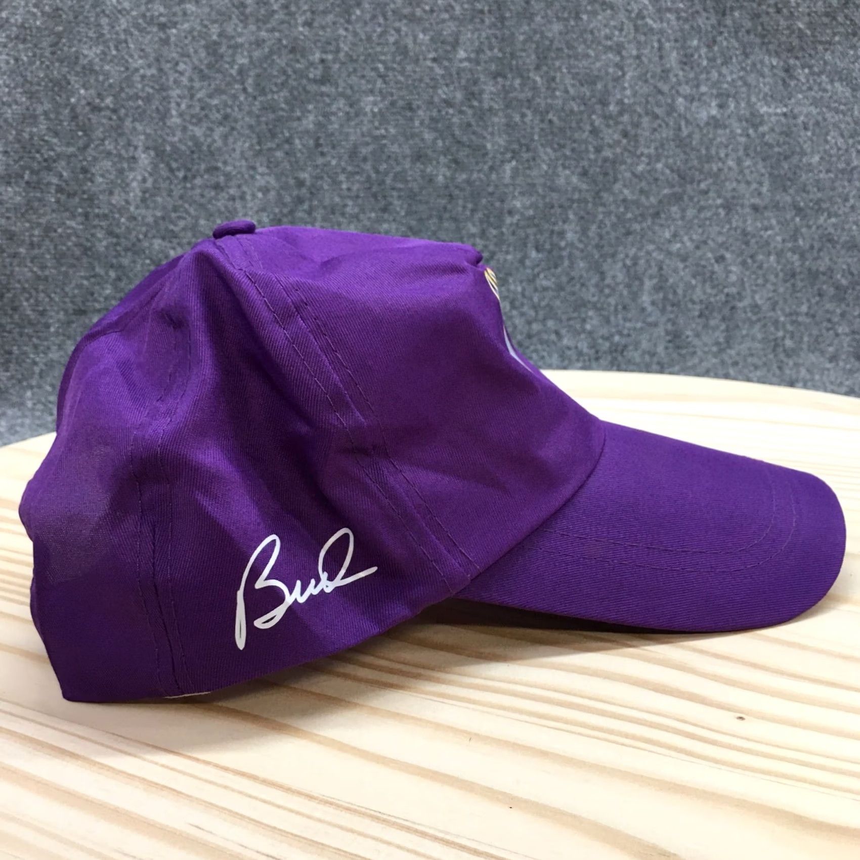 Vintage Minnesota Vikings Baseball Cap Mens Purple OS Curved Brim Embroidered Logo Size ONE SIZE - 5 Thumbnail