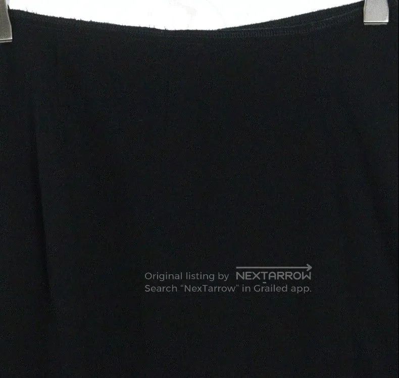Comme des Garcons Comme Des Garcons size S Side zipper skirt, black Size 23" - 3 Thumbnail