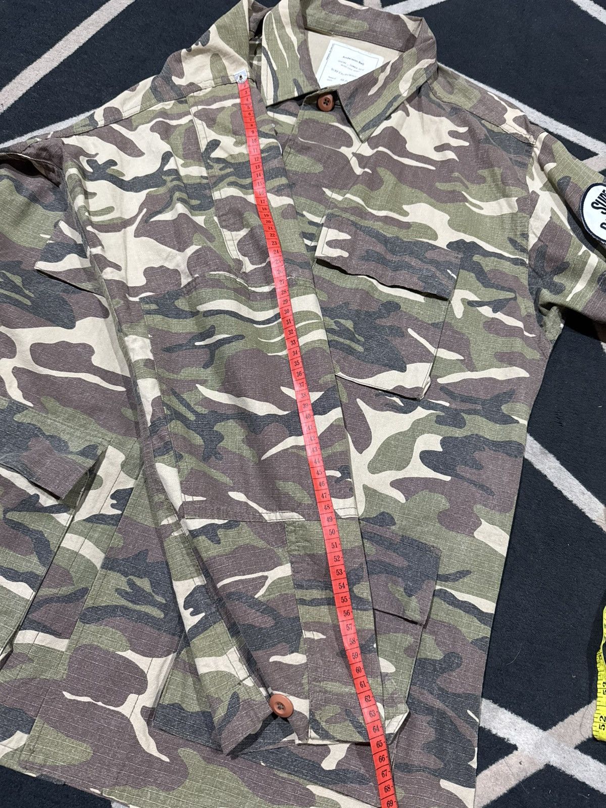Andersson Bell Andersson Bell SS17 Field Jacket Camouflage Jw Andersson Size US M / EU 48-50 / 2 - 11 Thumbnail