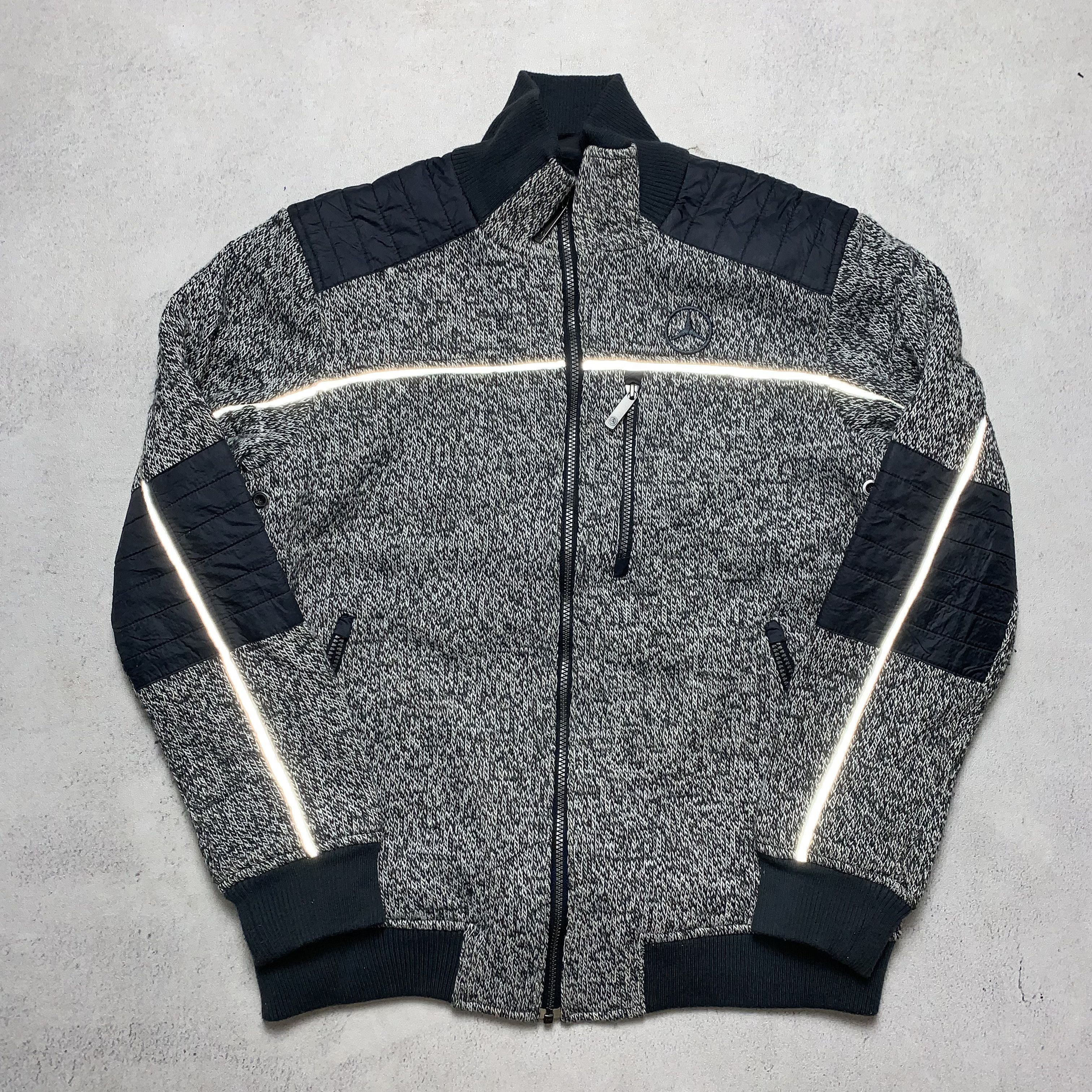 BMW BMW Knit Reflective Zip-Up Jacket Size US M / EU 48-50 / 2 - 5 Thumbnail