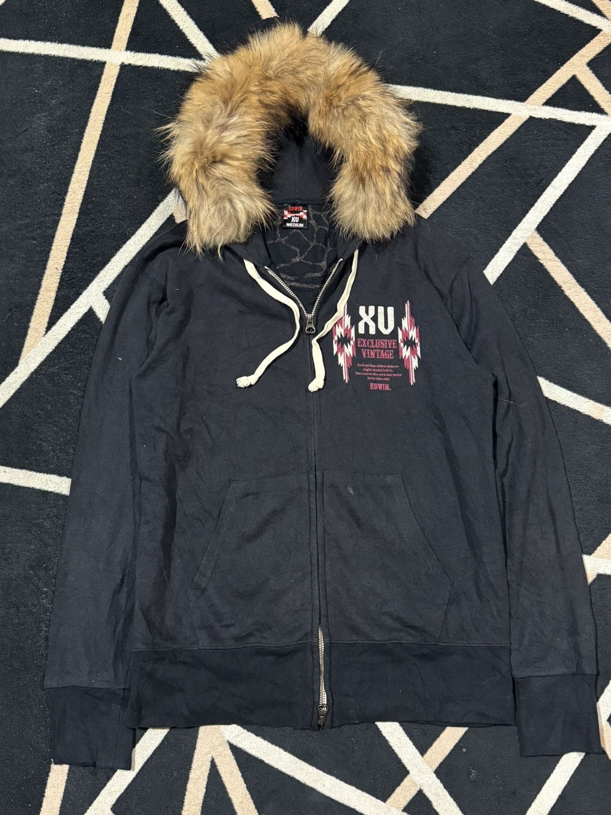 Tornado Mart Fur Hoodie Archived Edwin Japanese styled Size US M / EU 48-50 / 2 - 5 Thumbnail