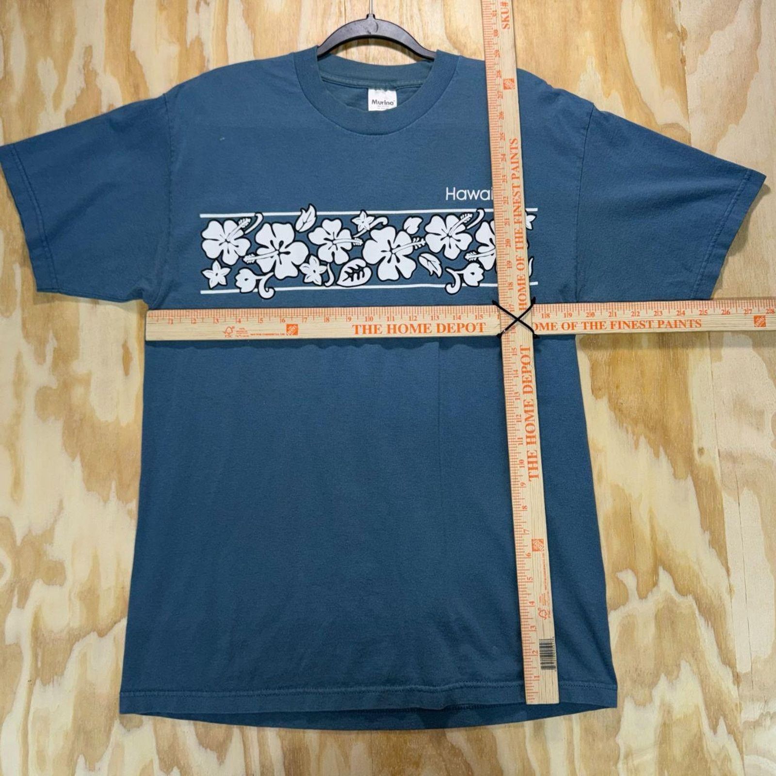 Vintage Vintage y2k hawaii tourist flowers 1990s surf faded t-shirt Size US L / EU 52-54 / 3 - 4 Thumbnail