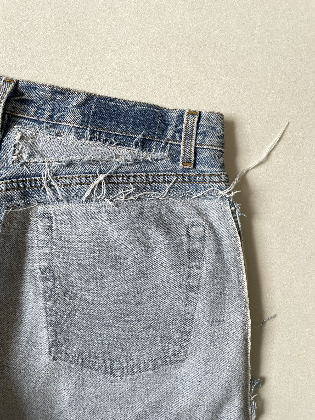 Maison Margiela A/W 03 Artisanal ‘Inside Out’ Jeans Size US 32 / EU 48 - 19 Thumbnail