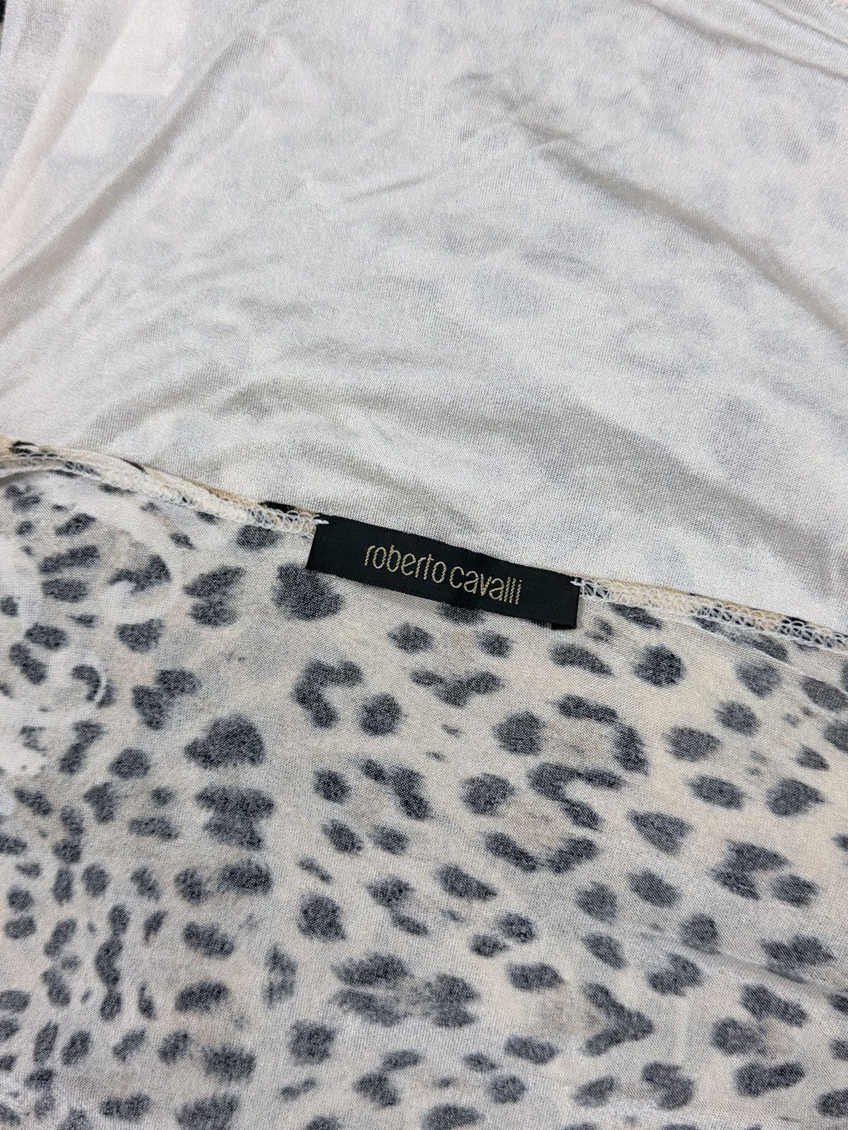 Roberto Cavalli Roberto Cavalli S/S2006 Wraparound Leopard Cardigan Top Size M / US 6-8 / IT 42-44 - 11 Thumbnail