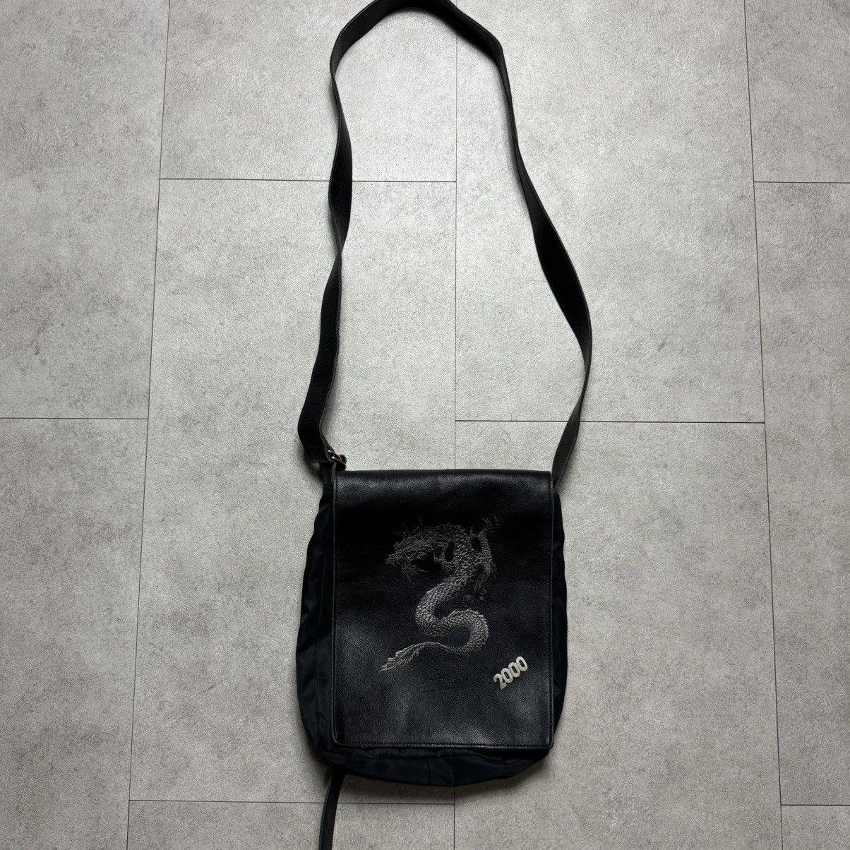Vintage JPG Jean paul gaultier Dragon Print Shoulder Bag