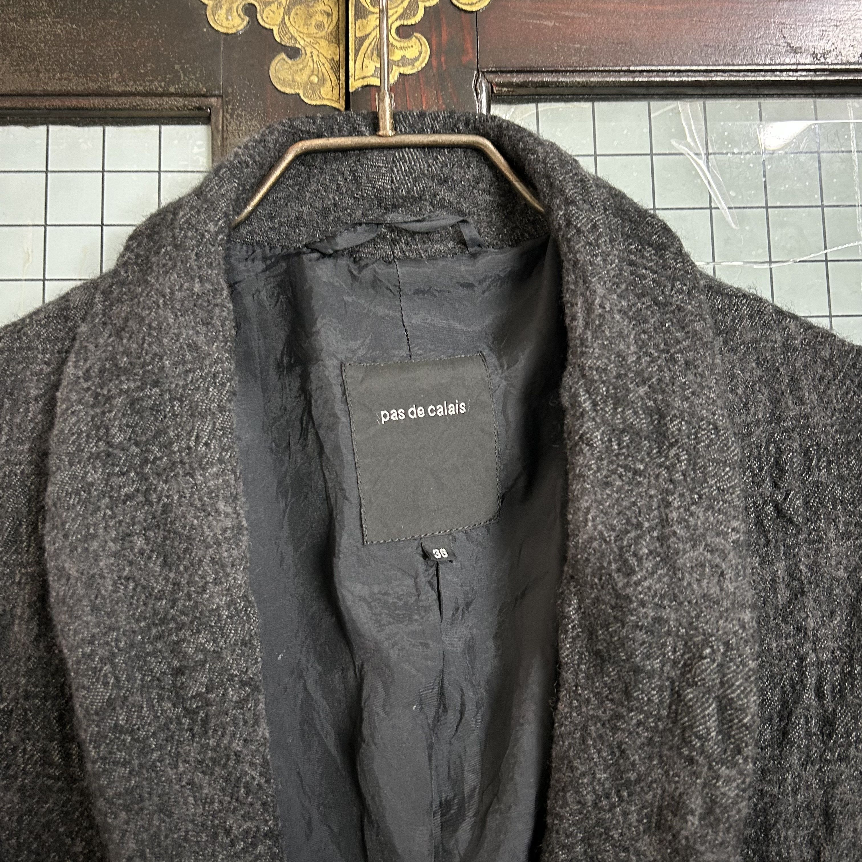 Pas de Calais pas de calais boiled wool shawl collar coat Size XS / US 0-2 / IT 36-38 - 3 Thumbnail