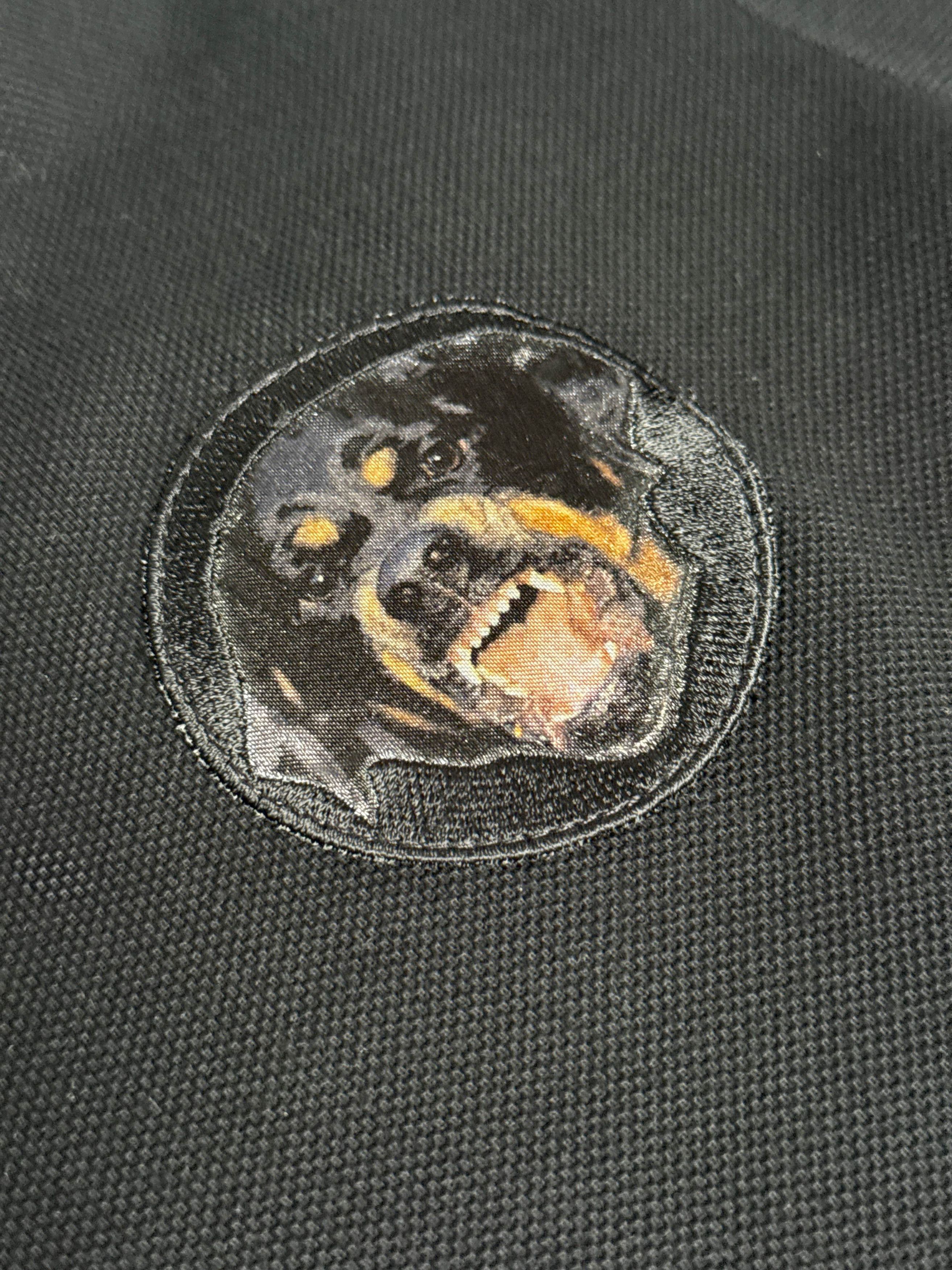 Givenchy SS2014 Givenchy Rottweiler Black Polo Shirt Size US L / EU 52-54 / 3 - 3 Thumbnail