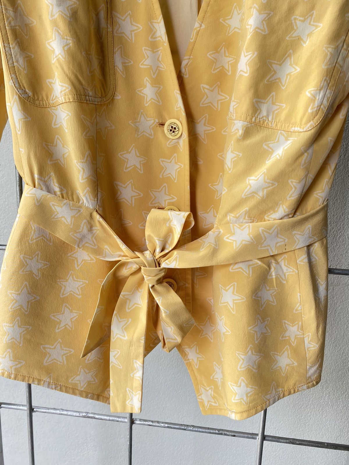 Valentino Valentino vintage yellow stars jacket Size ONE SIZE - 7 Thumbnail